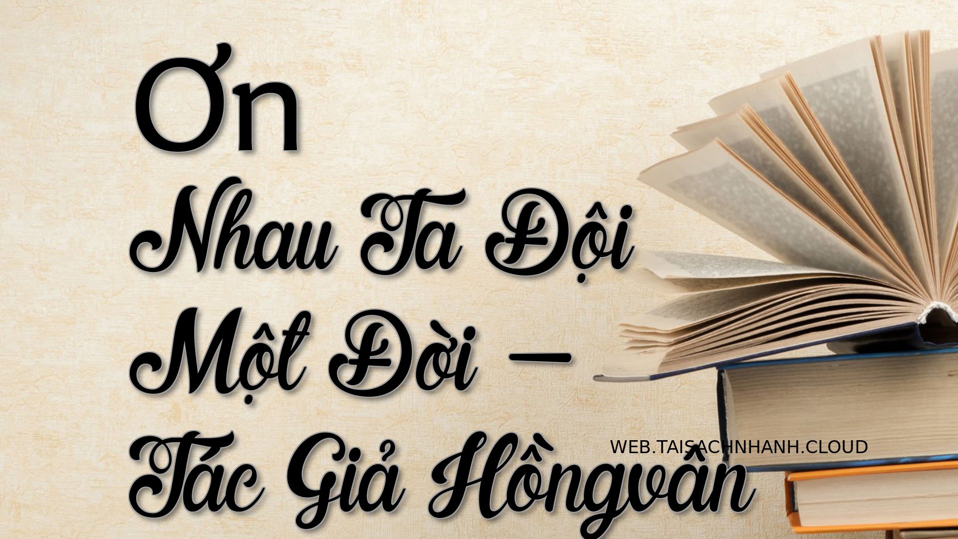 Cover On Nhau Ta Doi Mot D.jpg