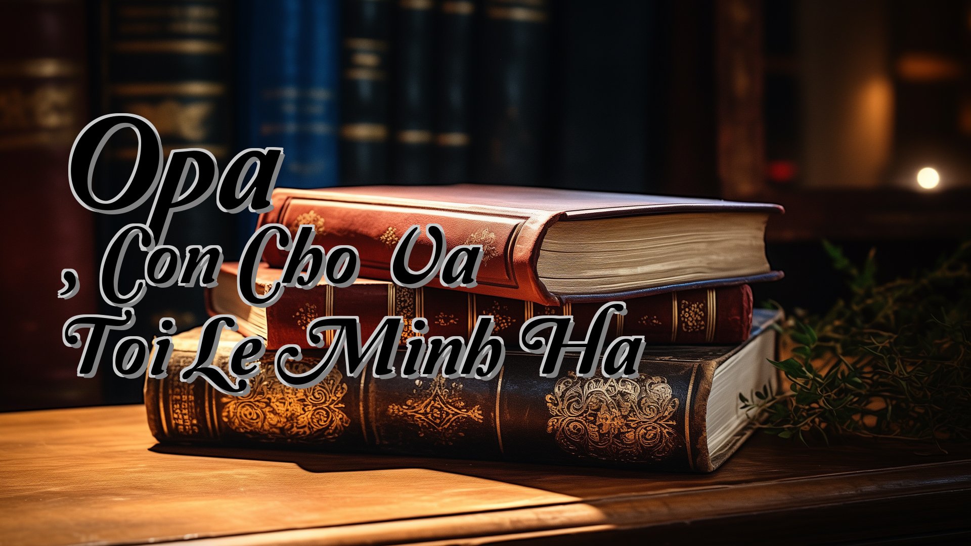 cover-Opa , Con Cho Va Toi Le Minh Ha