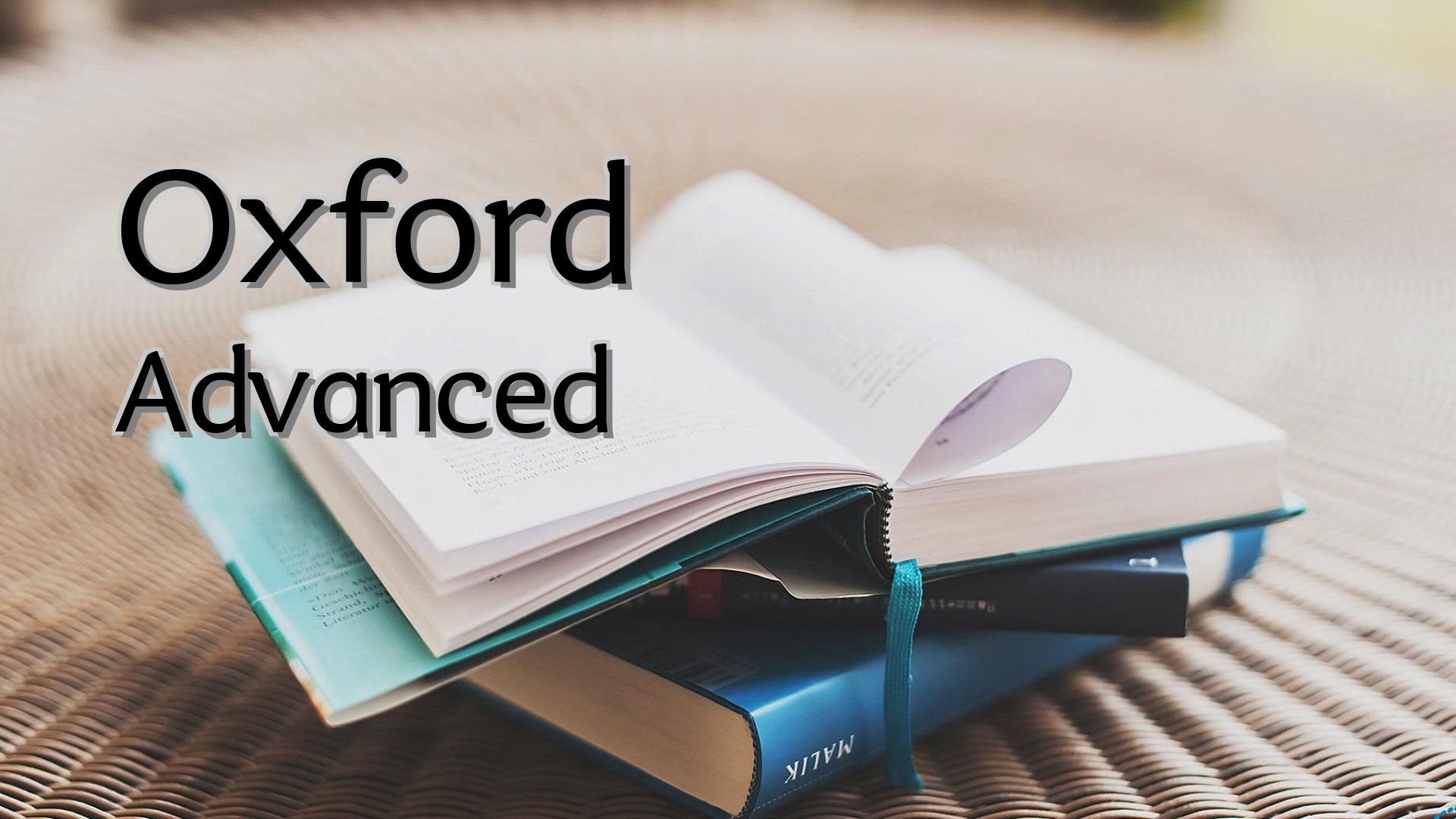 Cover image for Oxford Advanced