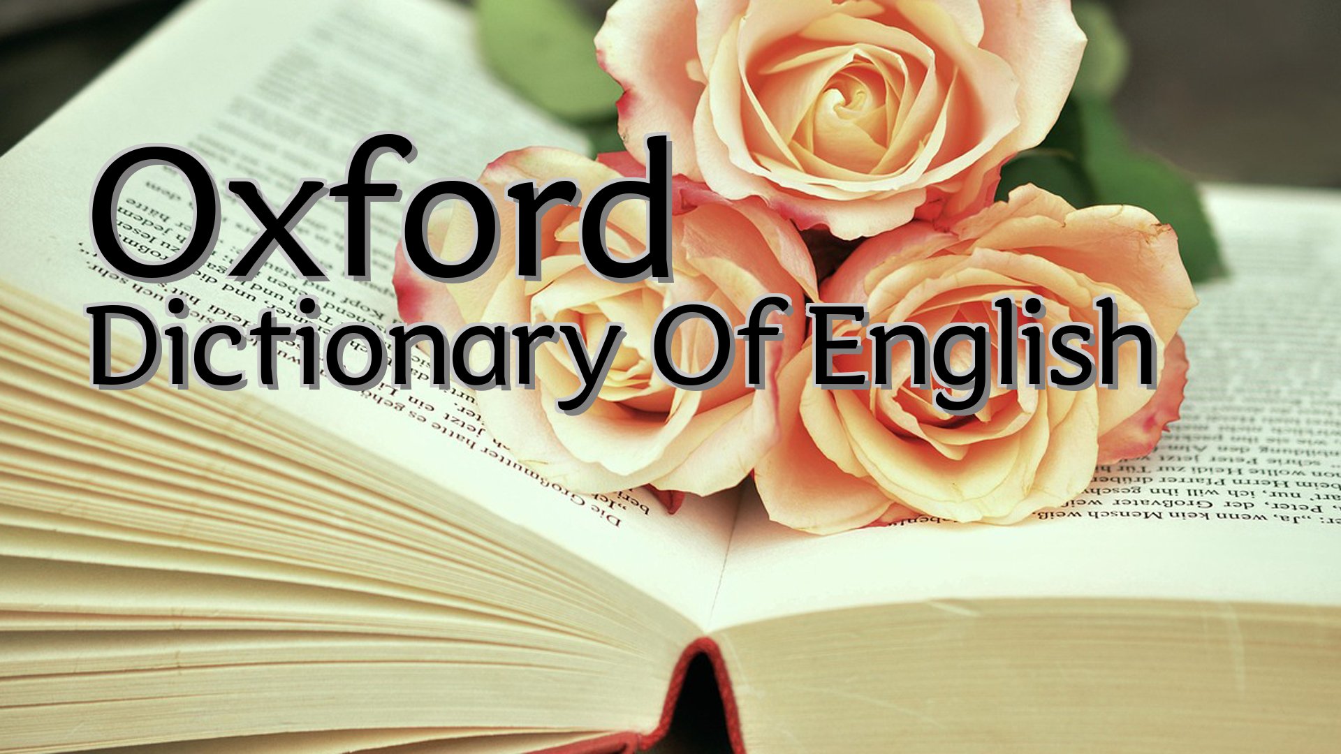 cover-Oxford Dictionary Of English