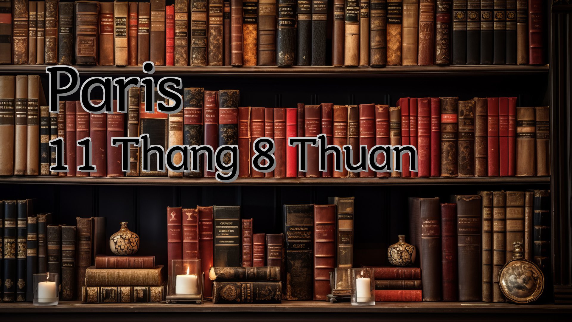 Cover image for Paris 11 Thang 8 Thuan