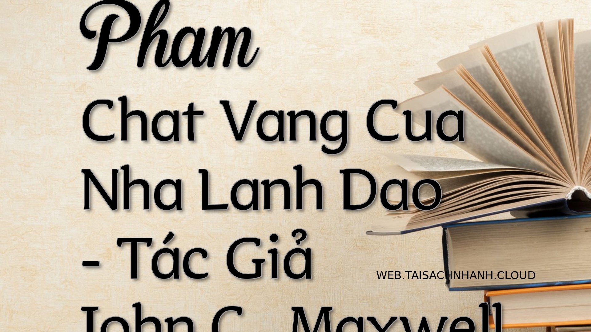 Cover Pham Chat Vang Cua N.jpg