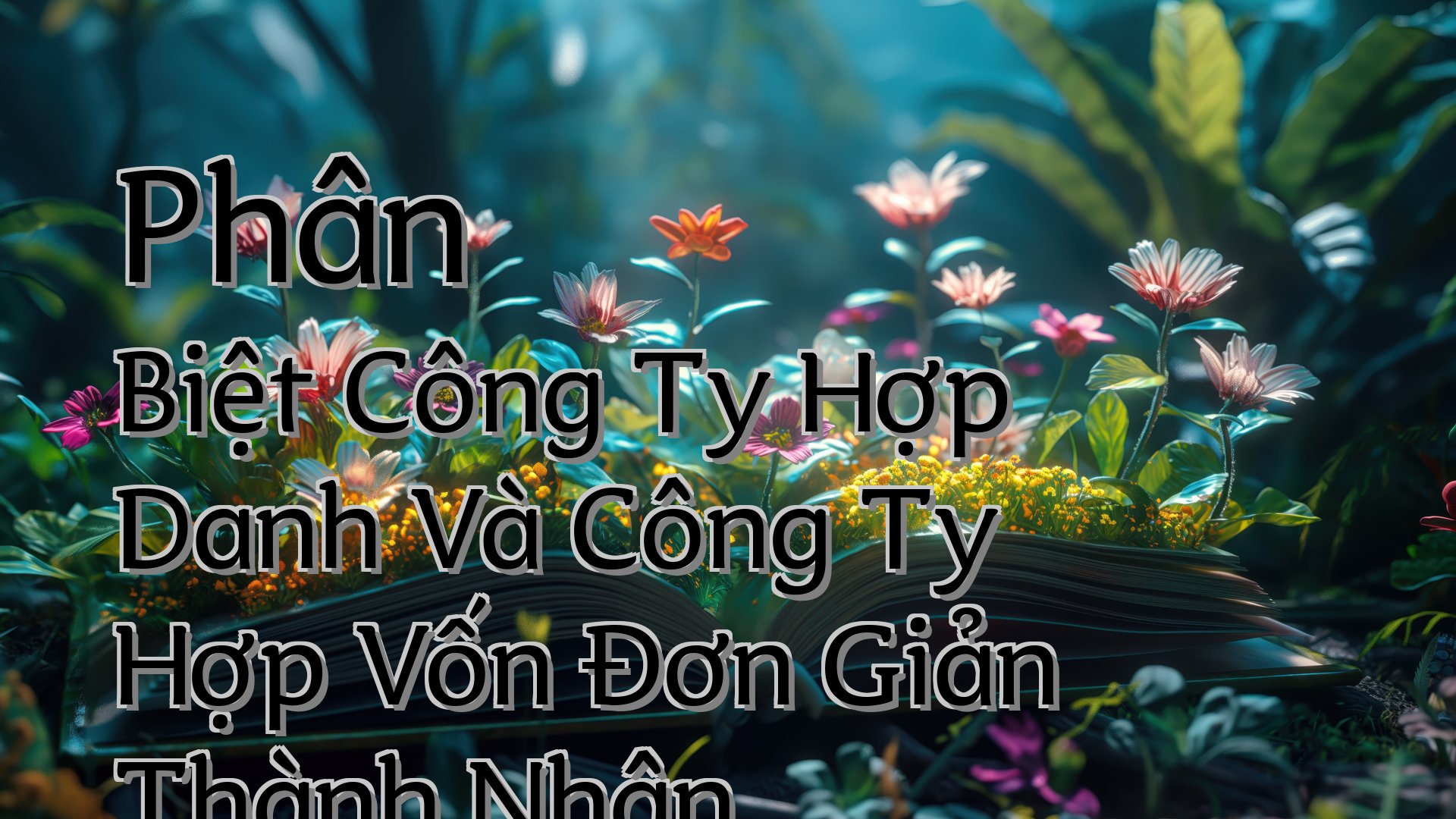 cover-Phân Biệt Công Ty Hợp Danh Và Công Ty Hợp Vốn Đơn Giản Thành Nhân