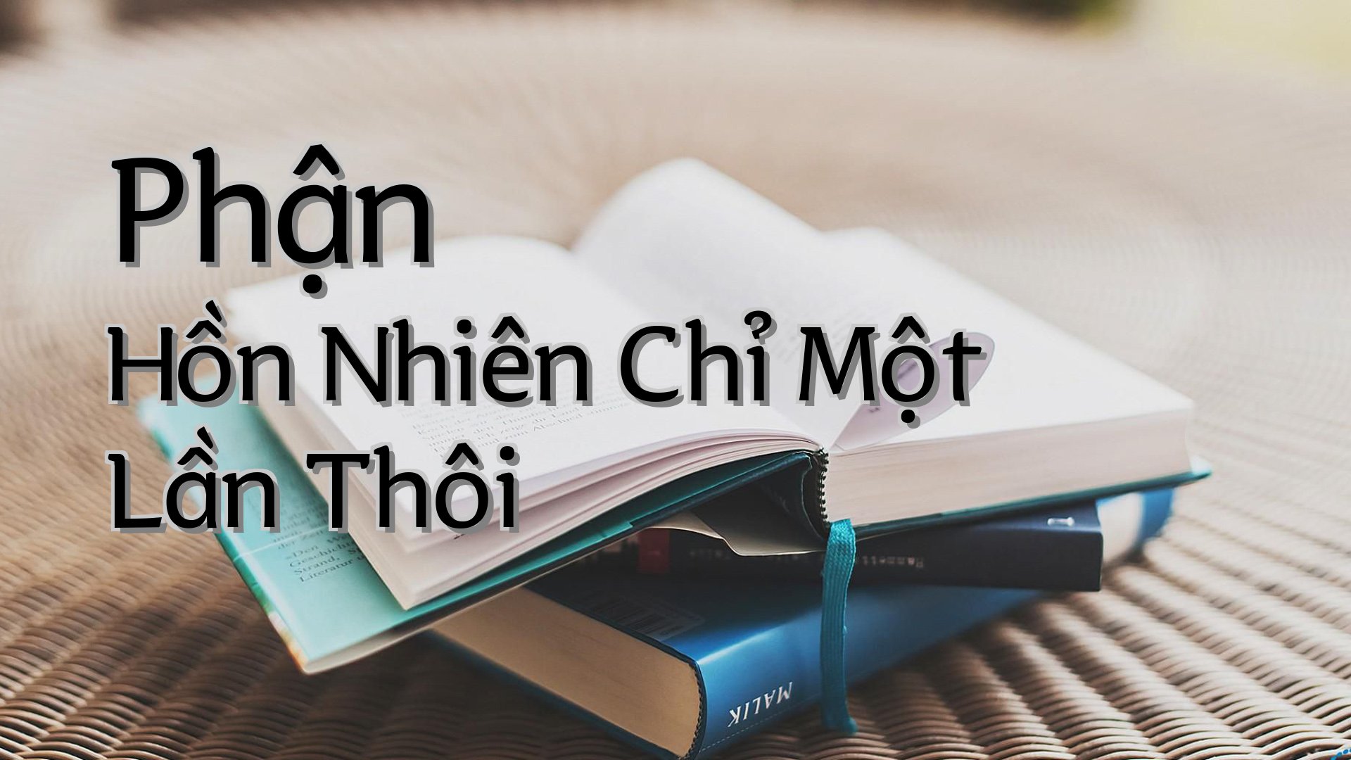 cover-Phận Hồn Nhiên Chỉ Một Lần Thôi