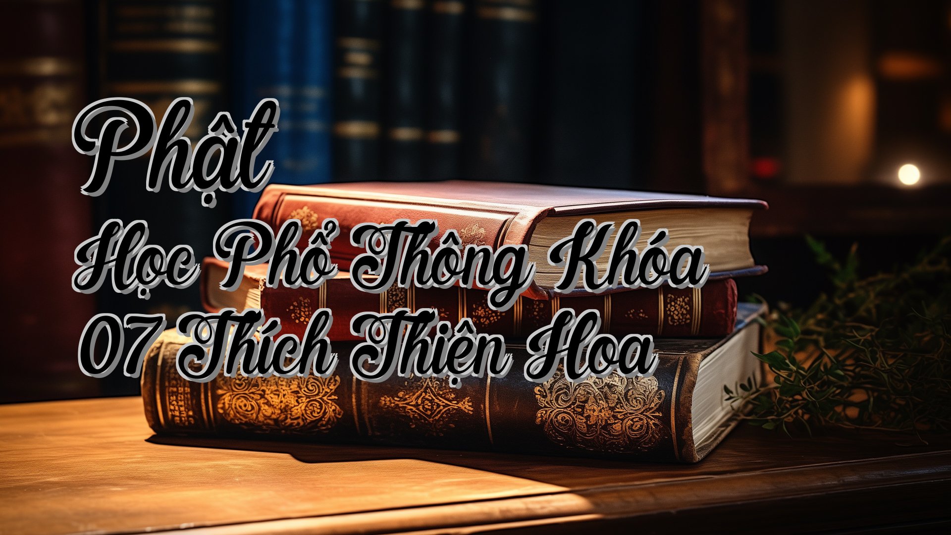 cover-Phật Học Phổ Thông Khóa 07 Thích Thiện Hoa