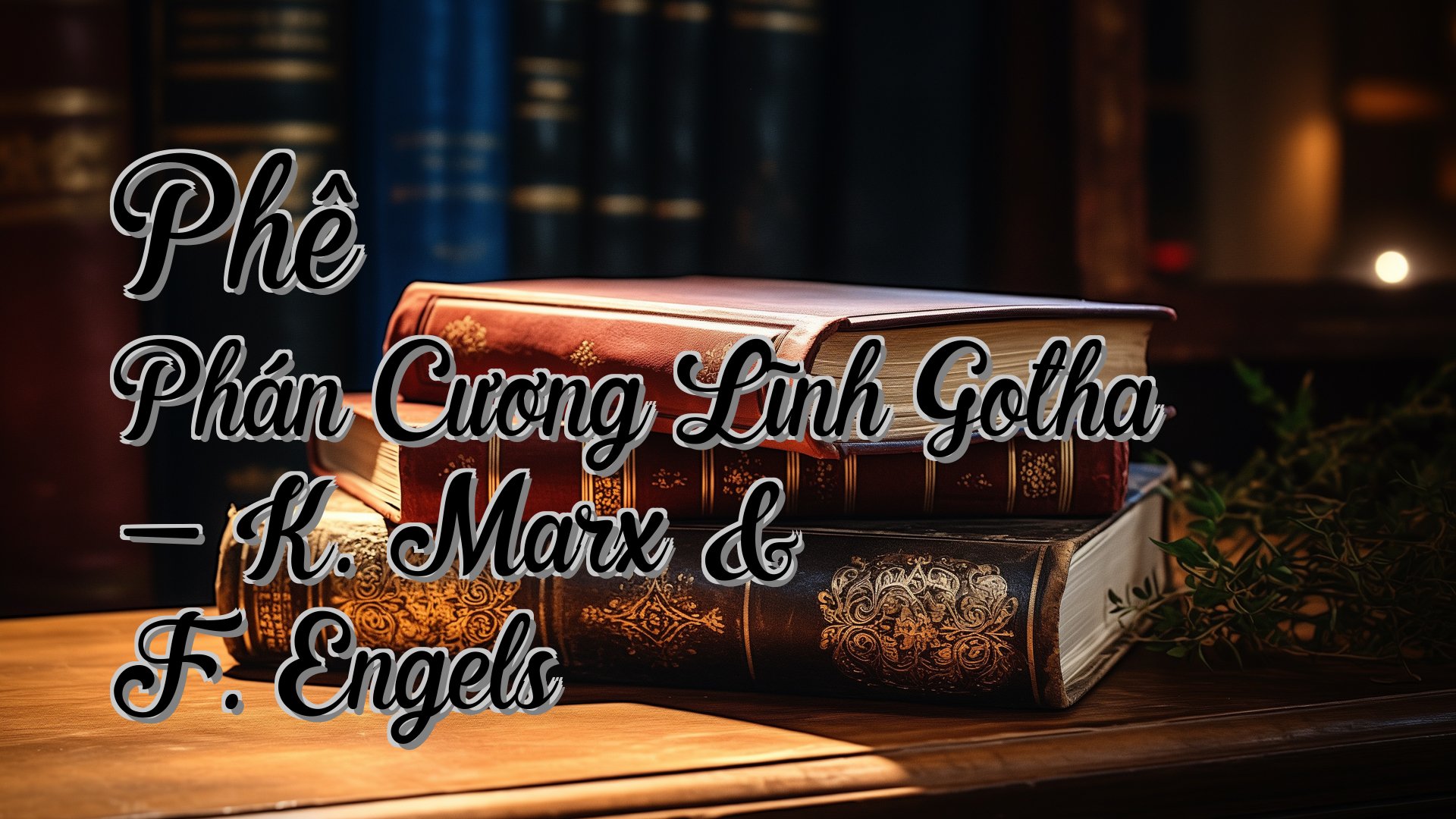 cover-Phê Phán Cương Lĩnh Gotha - K. Marx & F. Engels