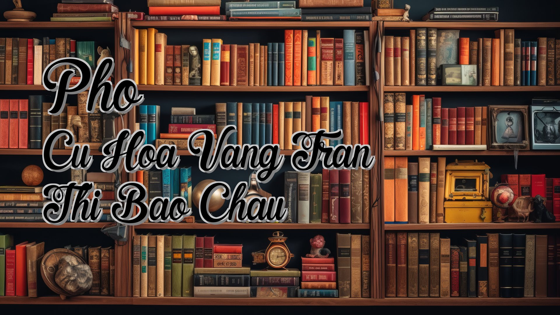 Cover image for Pho Cu Hoa Vang Tran Thi Bao Chau