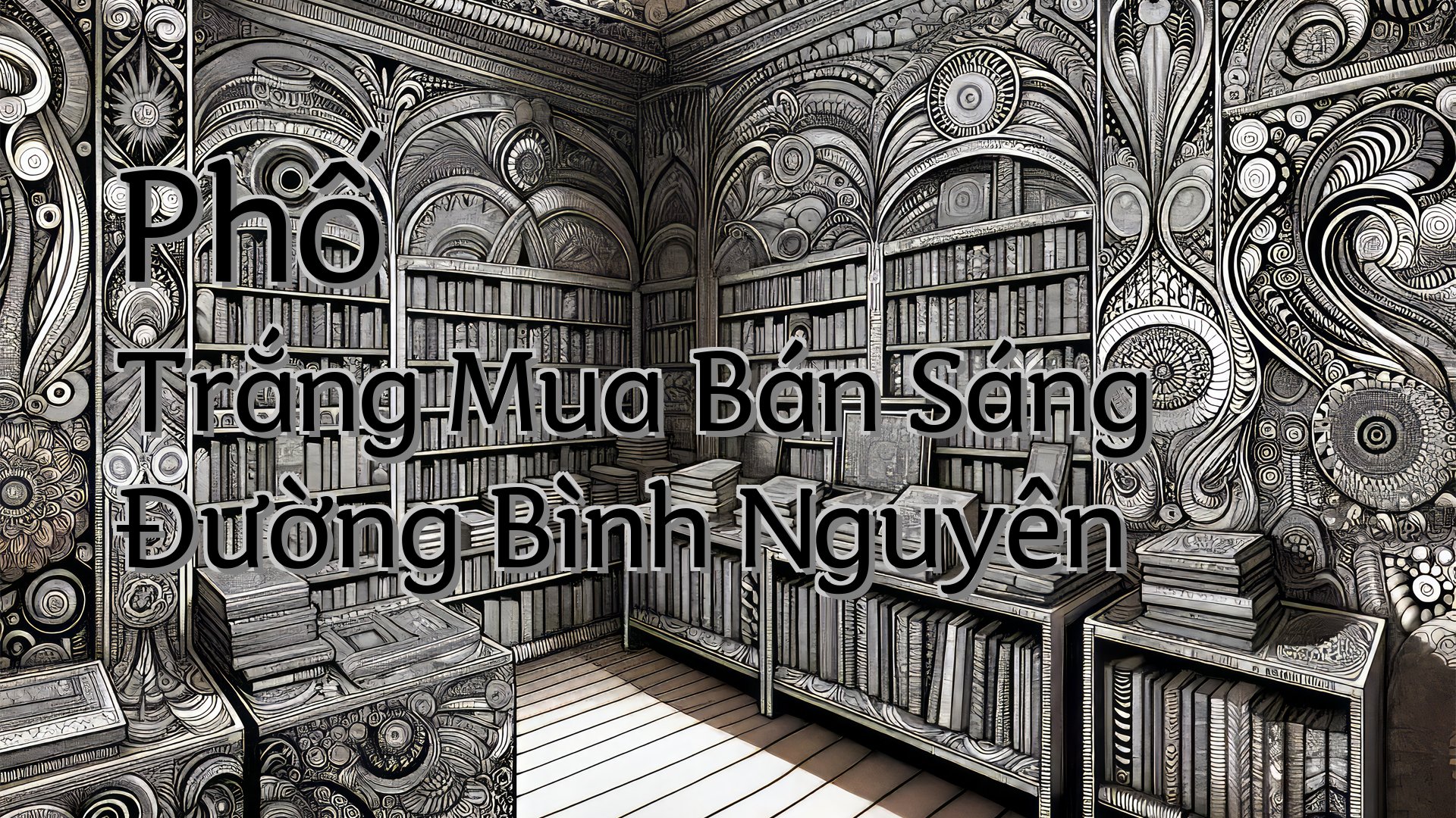 cover-Phố Trắng Mua Bán Sáng Đường Bình Nguyên
