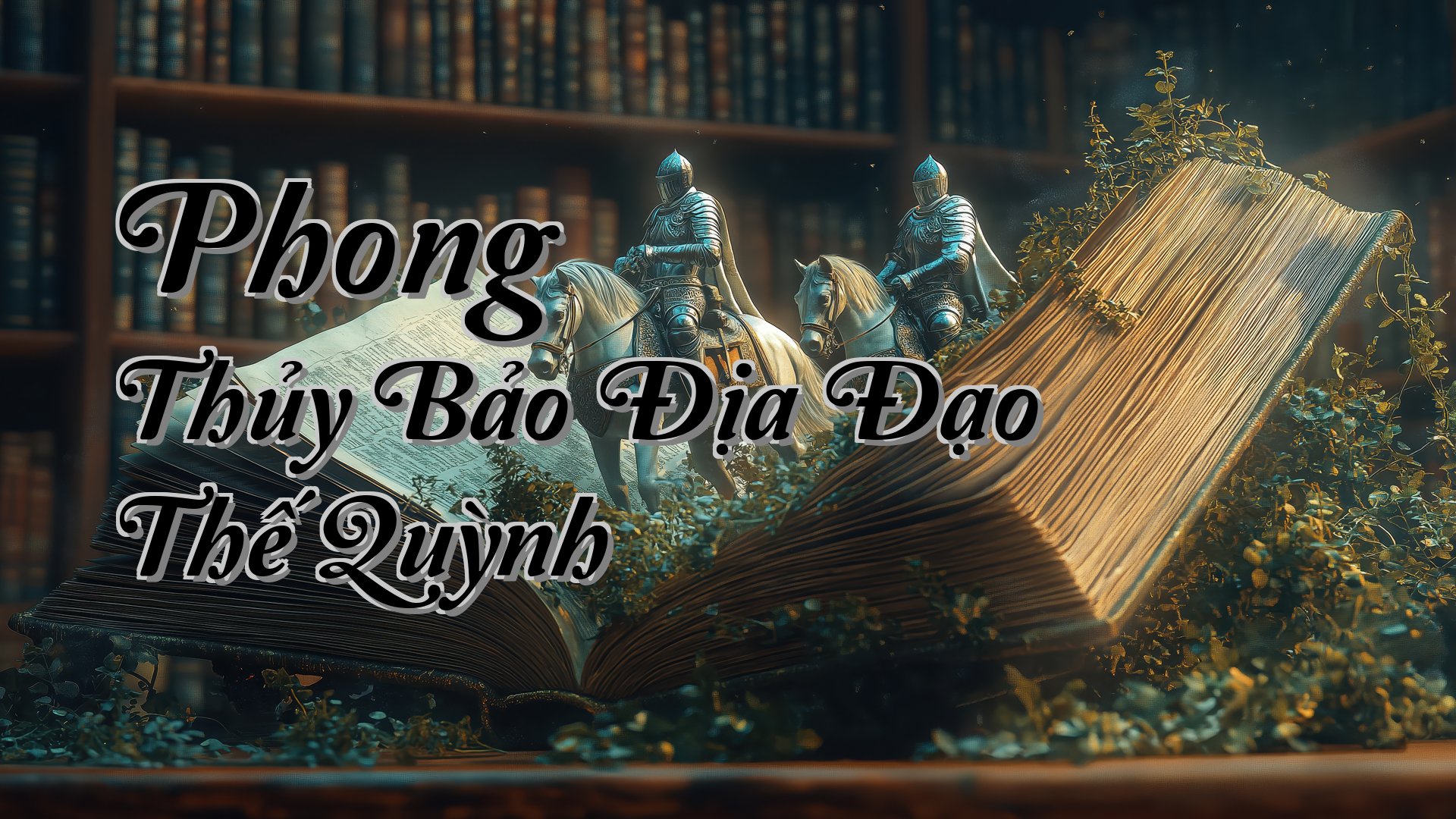 cover-Phong Thủy Bảo Địa Đạo Thế Quỳnh
