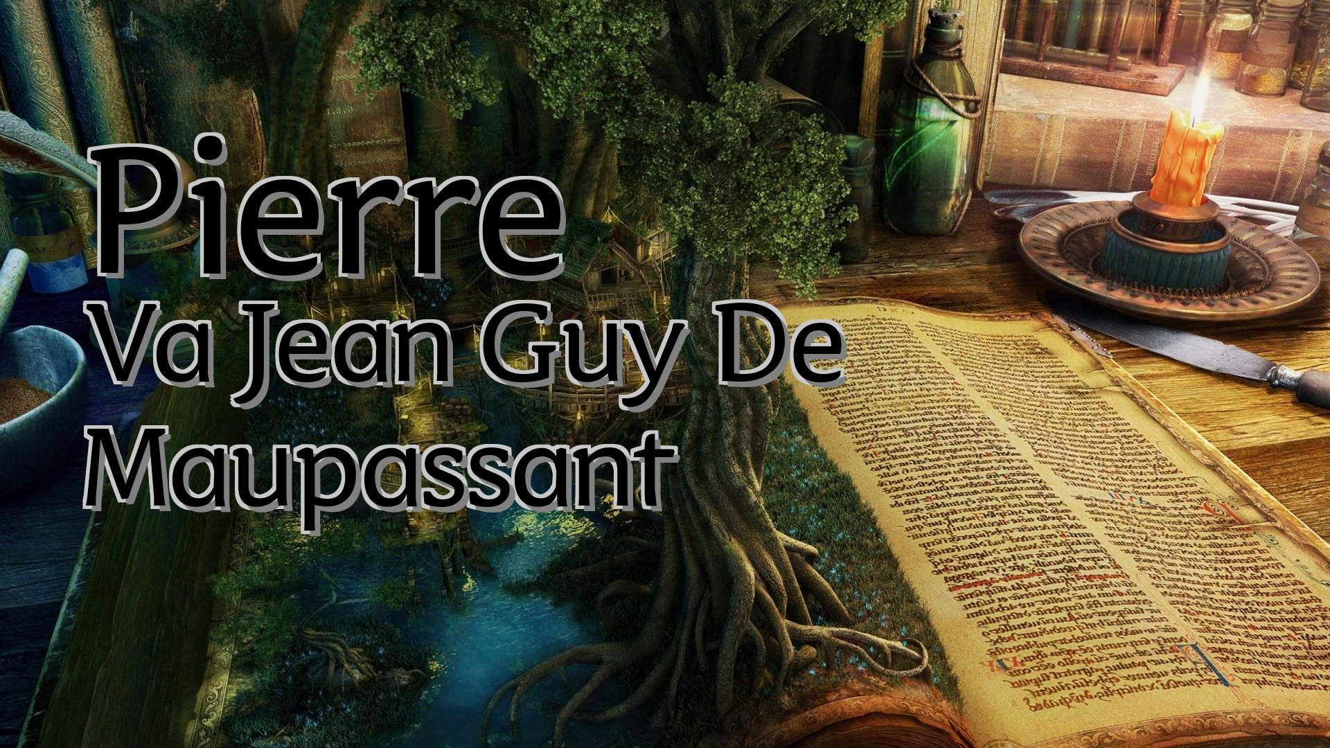 cover-Pierre Va Jean Guy De Maupassant