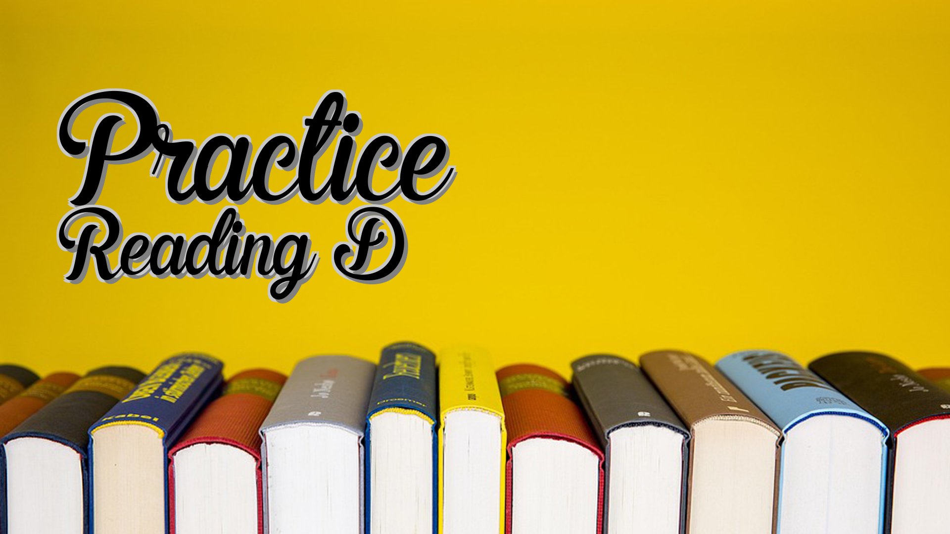 cover-Practice Reading D