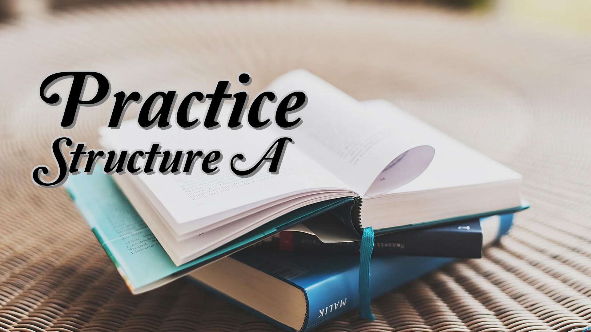 cover-Practice Structure A