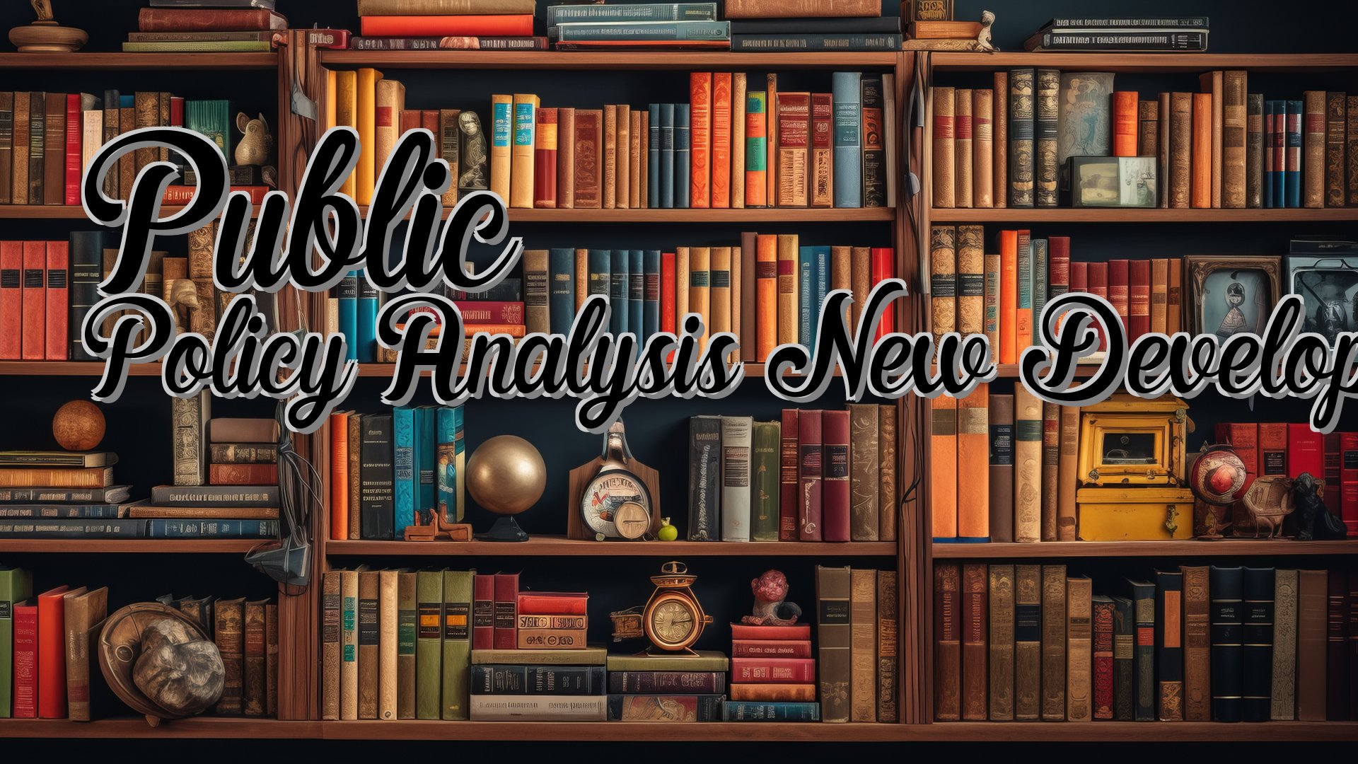 cover-Public Policy Analysis New Developments