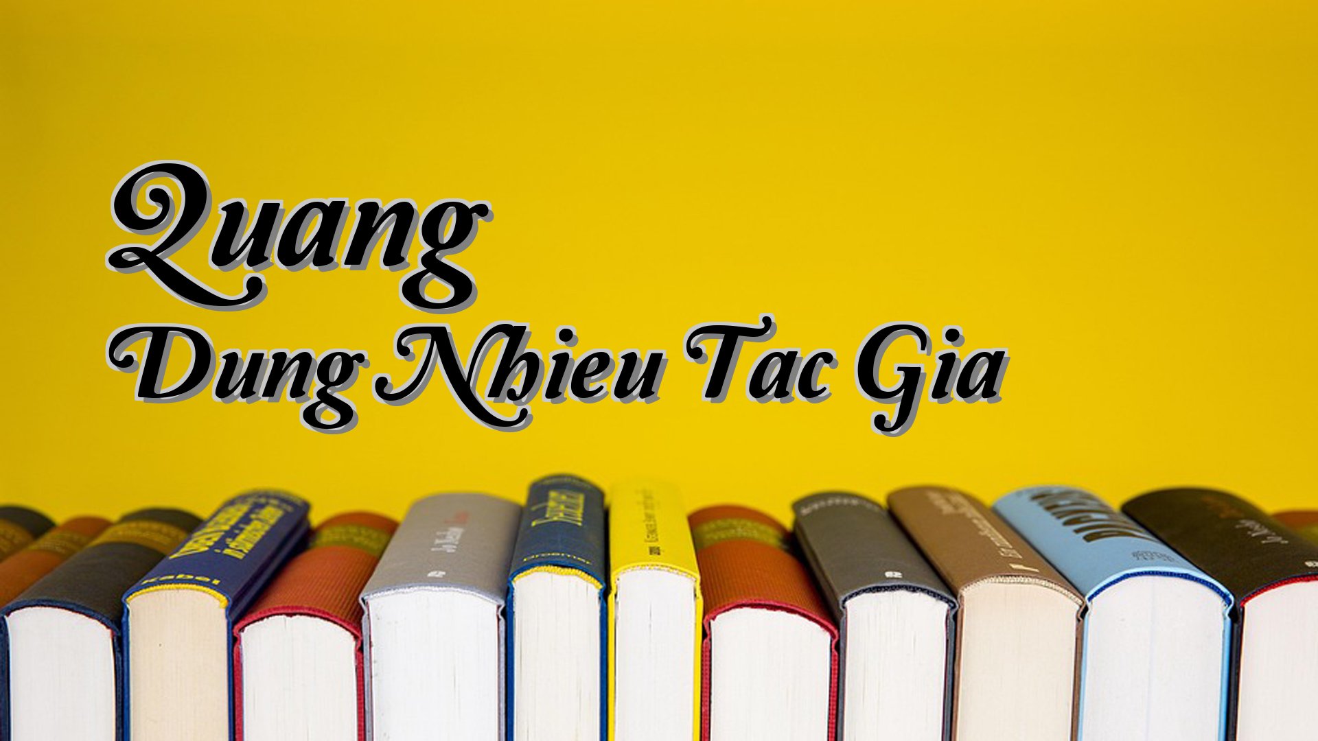 Cover image for Quang Dung Nhieu Tac Gia