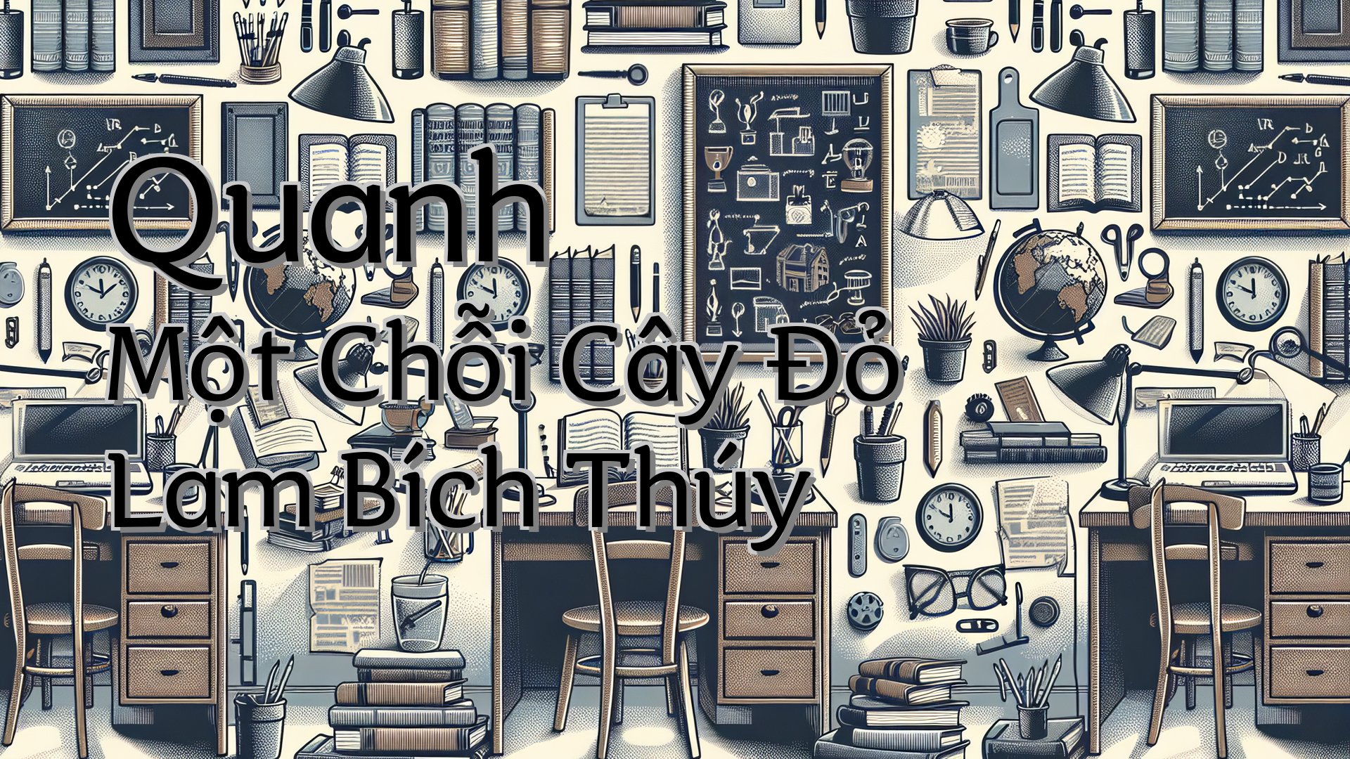 cover-Quanh Một Chỗi Cây Đỏ Lam Bích Thúy