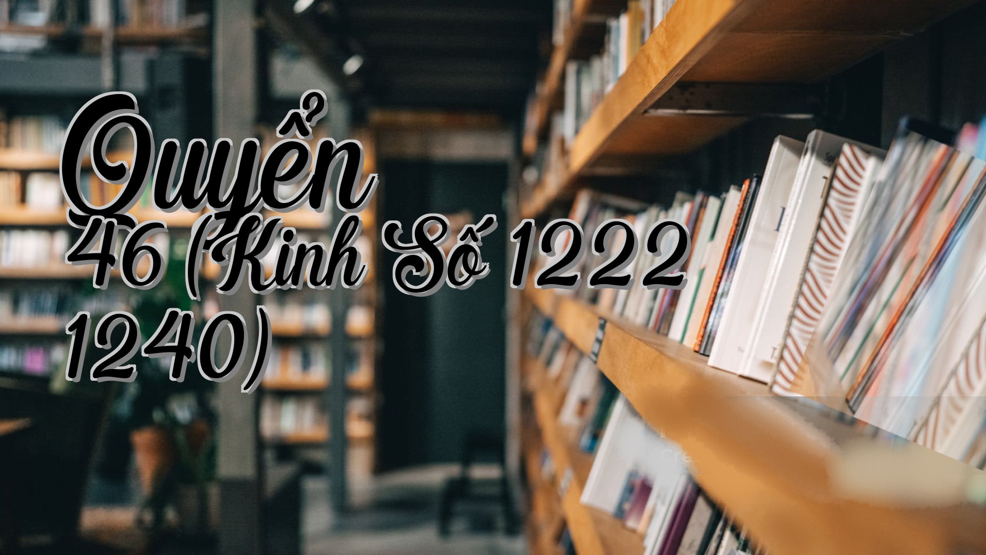 cover-Quyển 46 (Kinh Số 1222 1240)