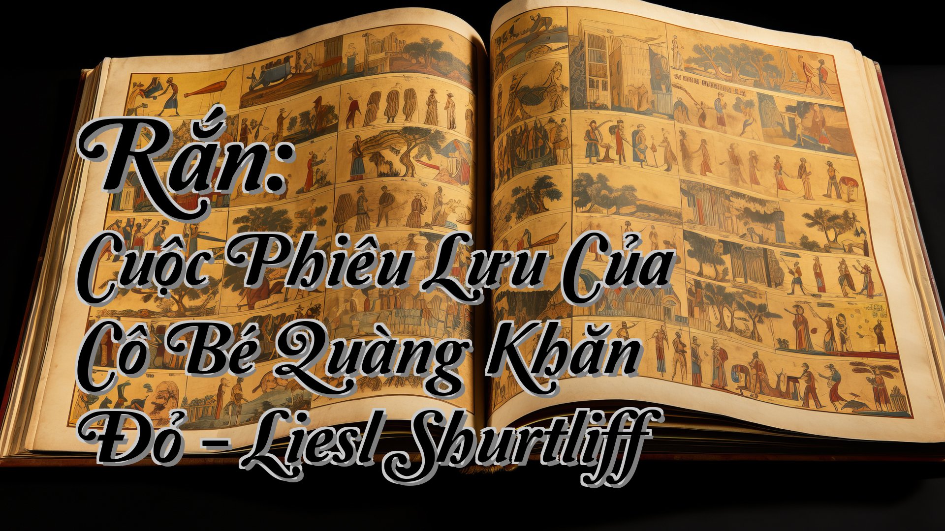 cover-Rắn: Cuộc Phiêu Lưu Của Cô Bé Quàng Khăn Đỏ - Liesl Shurtliff