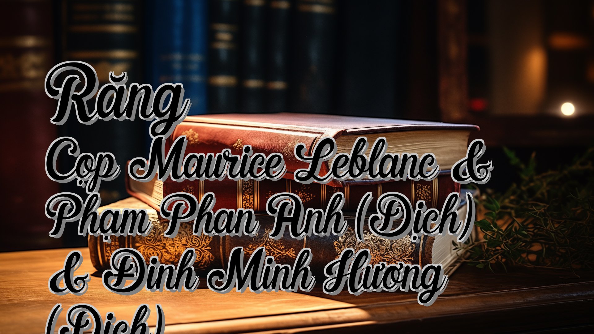 Cover image for Răng Cọp Maurice Leblanc & Phạm Phan Anh (Dịch) & Đinh Minh Hương (Dịch)