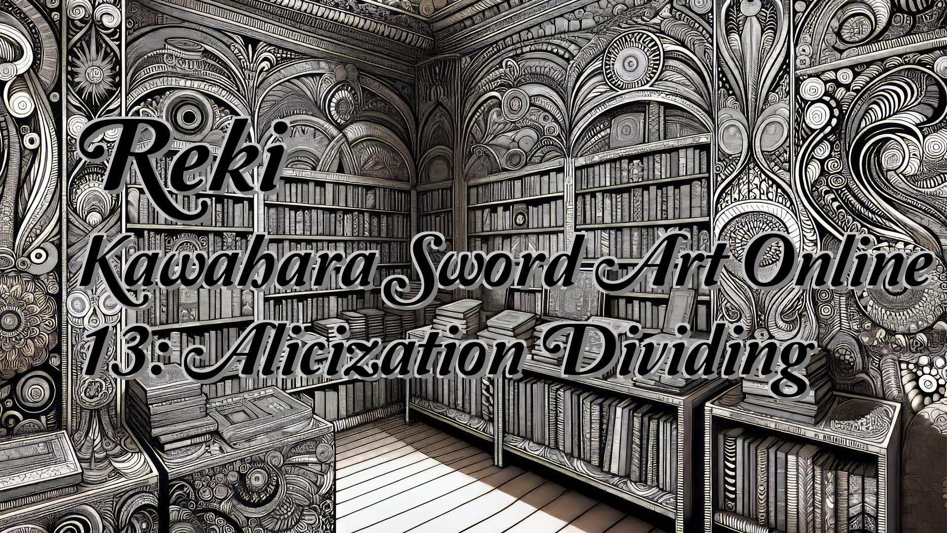 cover-Reki Kawahara Sword Art Online 13: Alicization Dividing