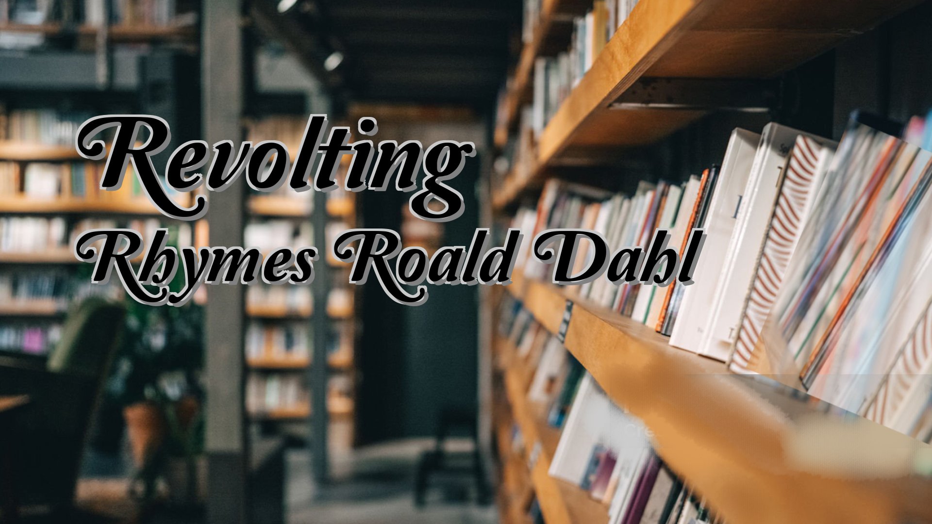 Cover image for Revolting Rhymes Roald Dahl