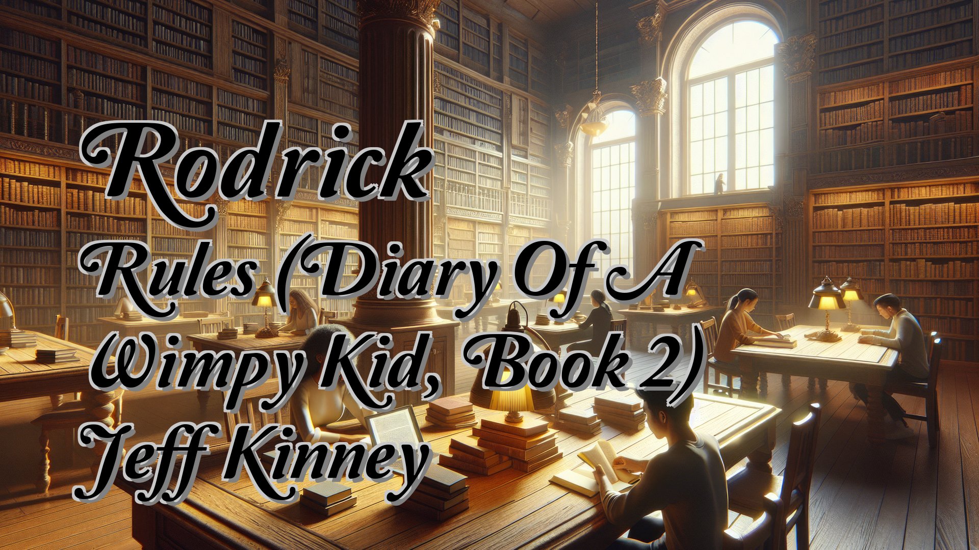 Cover image for Rodrick Rules (Diary Of A Wimpy Kid, Book 2) Jeff Kinney