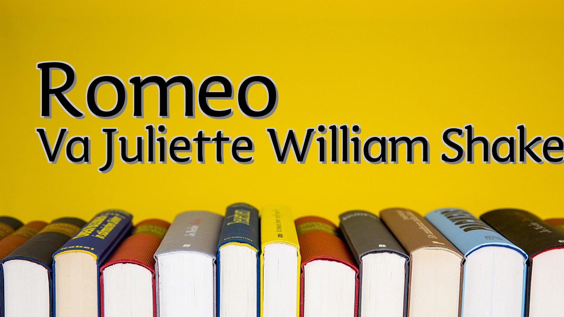 cover-Romeo Va Juliette William Shakespeare