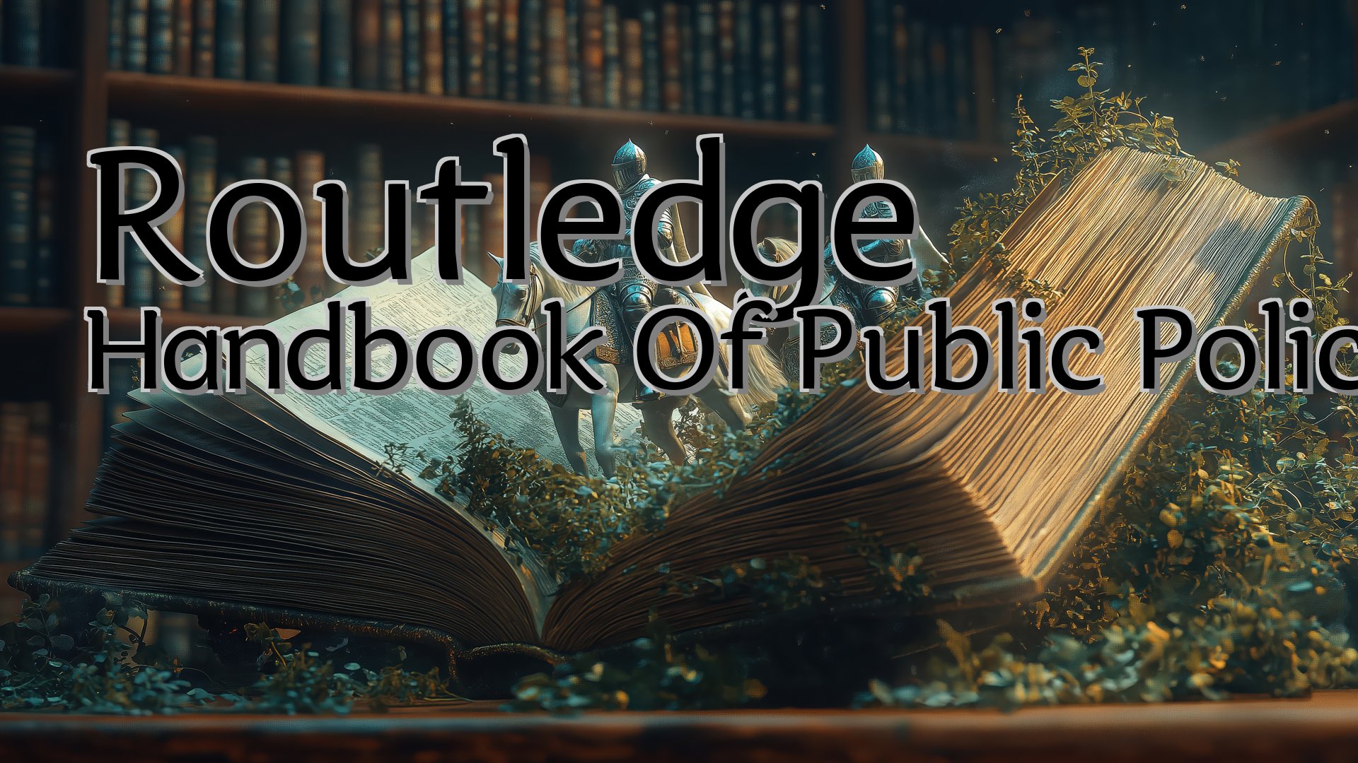 cover-Routledge Handbook Of Public Policy
