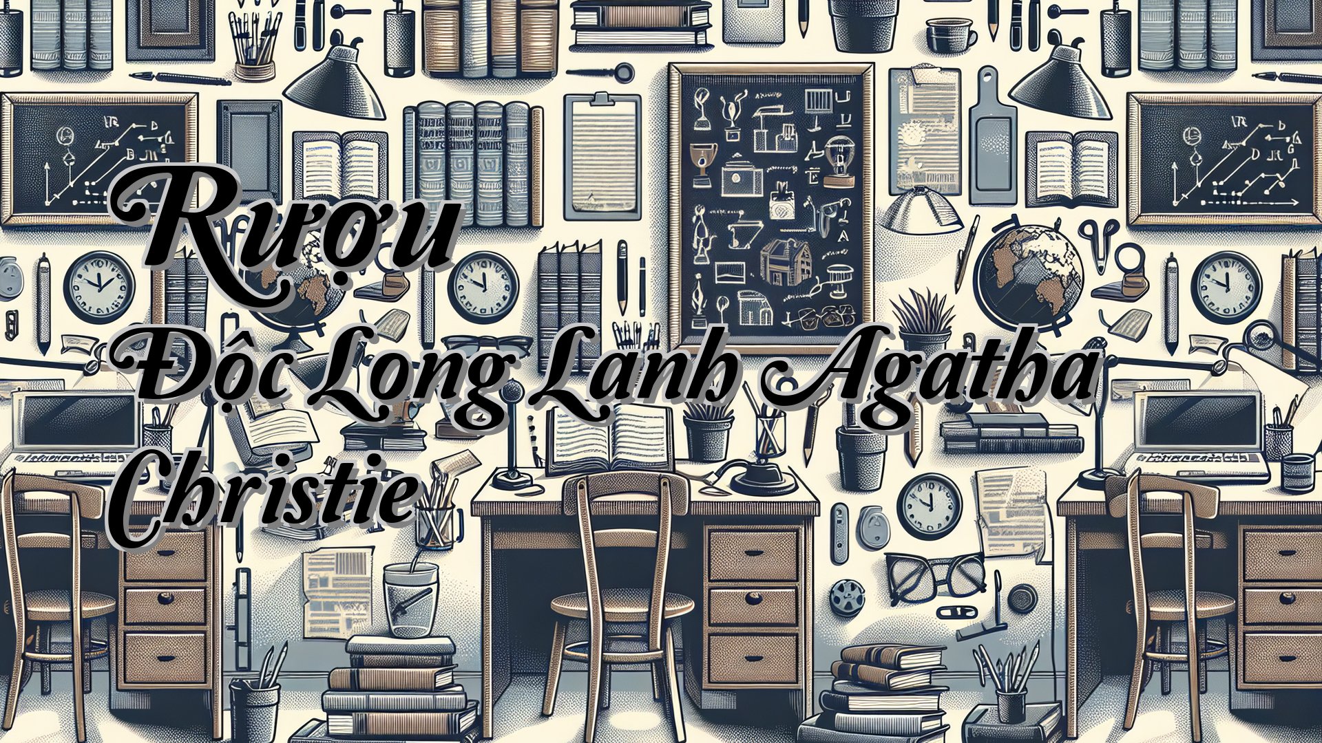 cover-Rượu Độc Long Lanh Agatha Christie