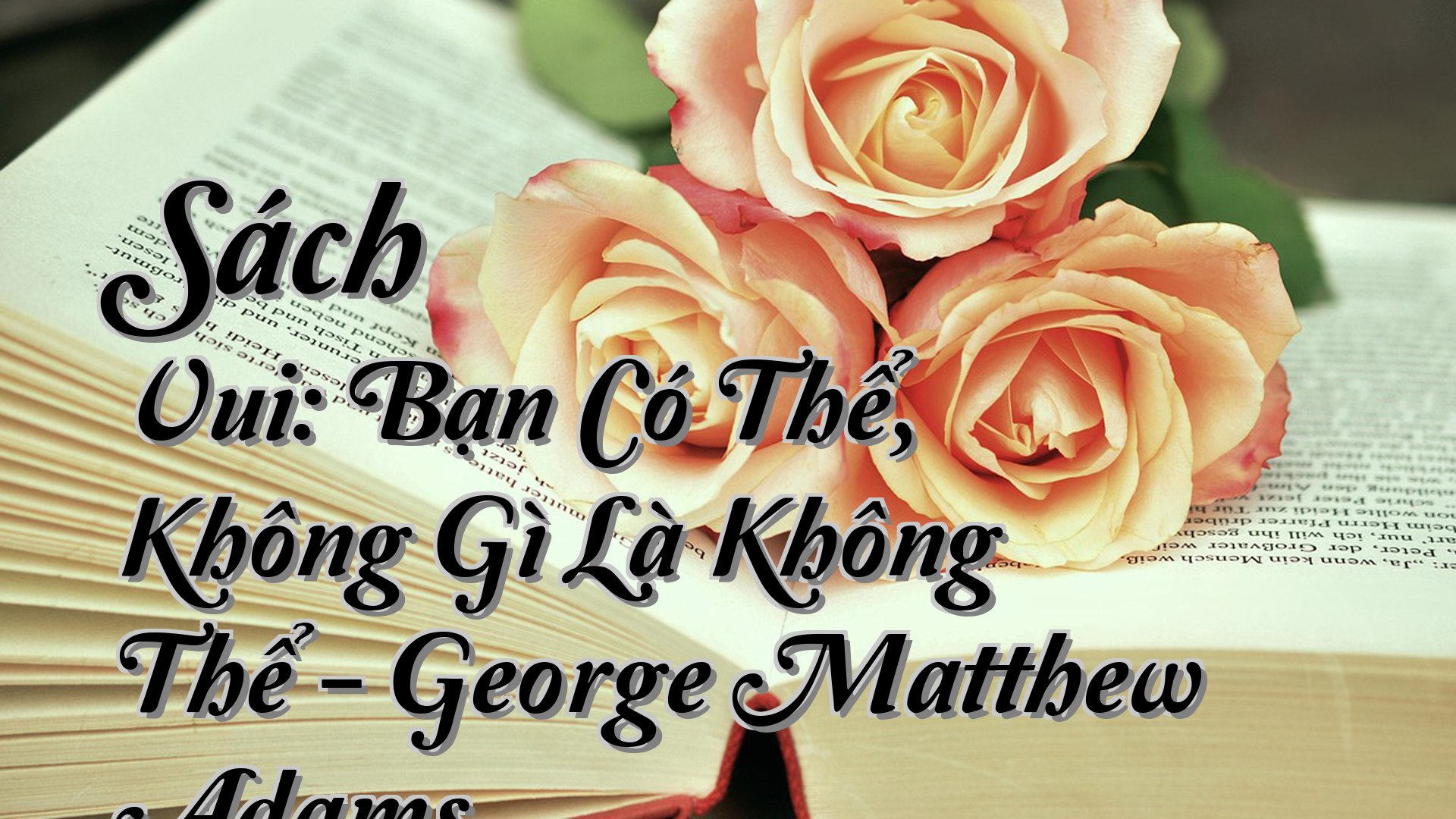 cover-Sách Vui: Bạn Có Thể, Không Gì Là Không Thể - George Matthew Adams