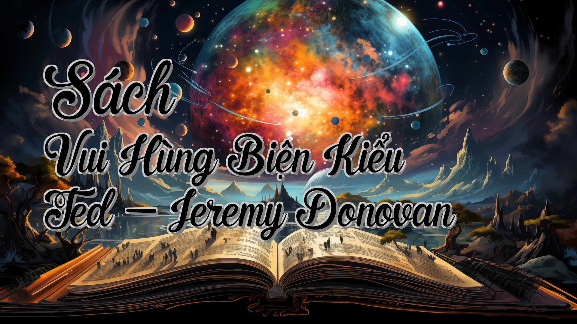 cover-Sách Vui Hùng Biện Kiểu Ted - Jeremy Donovan
