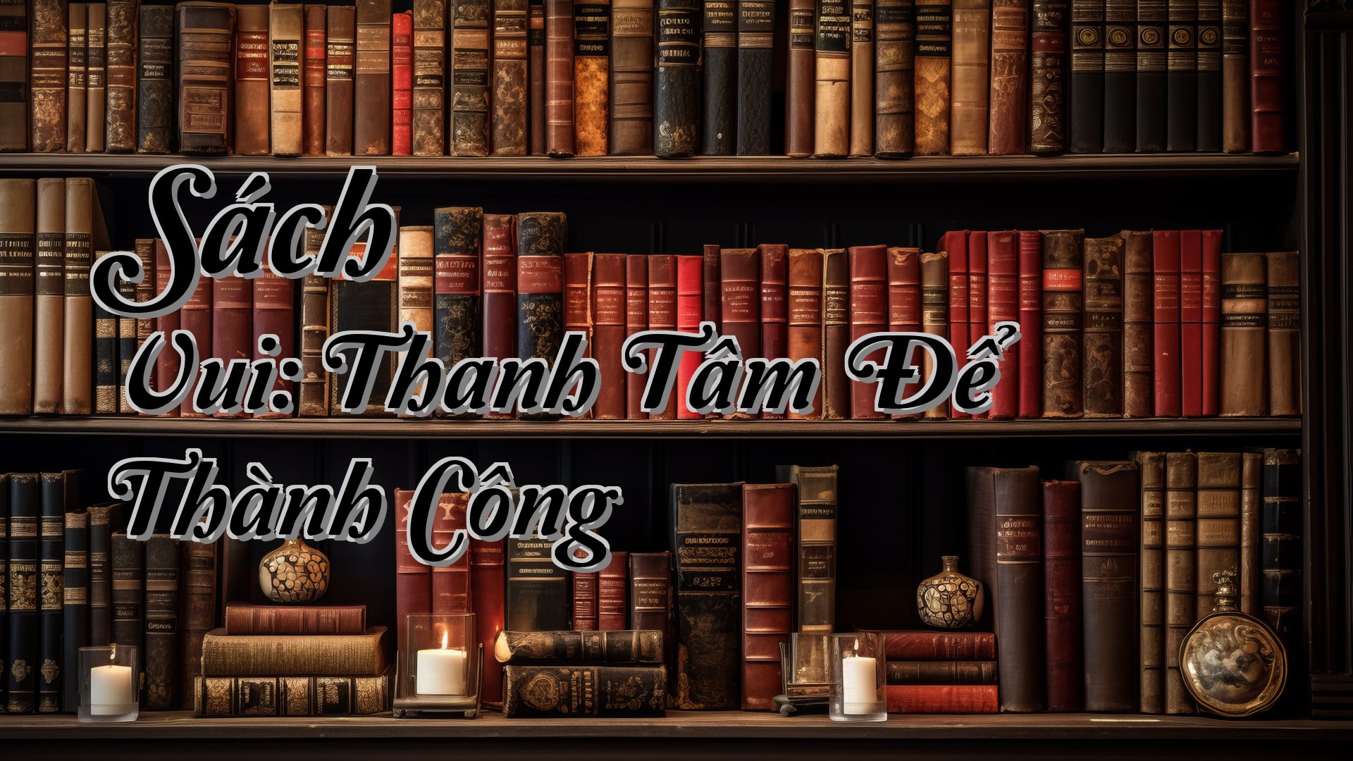 cover-Sách Vui: Thanh Tâm Để Thành Công
