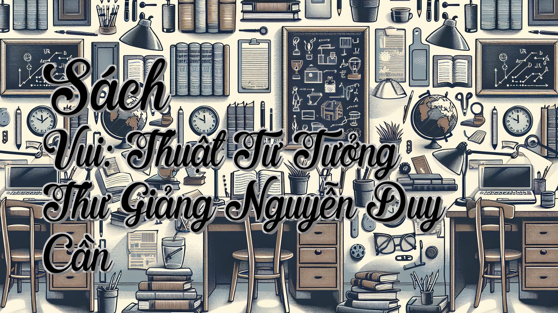 cover-Sách Vui: Thuật Tư Tưởng Thư Giảng Nguyễn Duy Cần