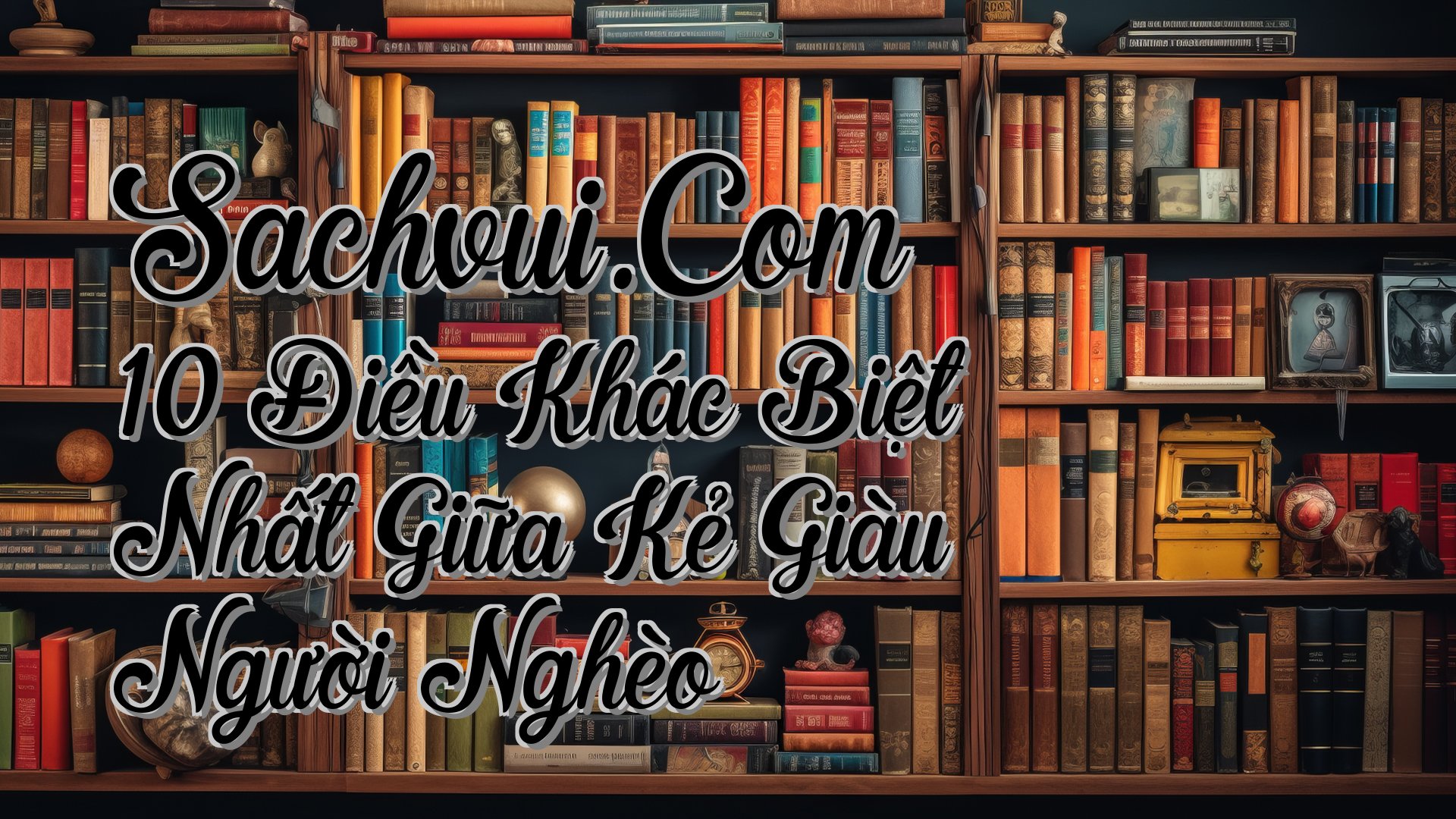 cover-Sachvui.Com 10 Điều Khác Biệt Nhất Giữa Kẻ Giàu Người Nghèo