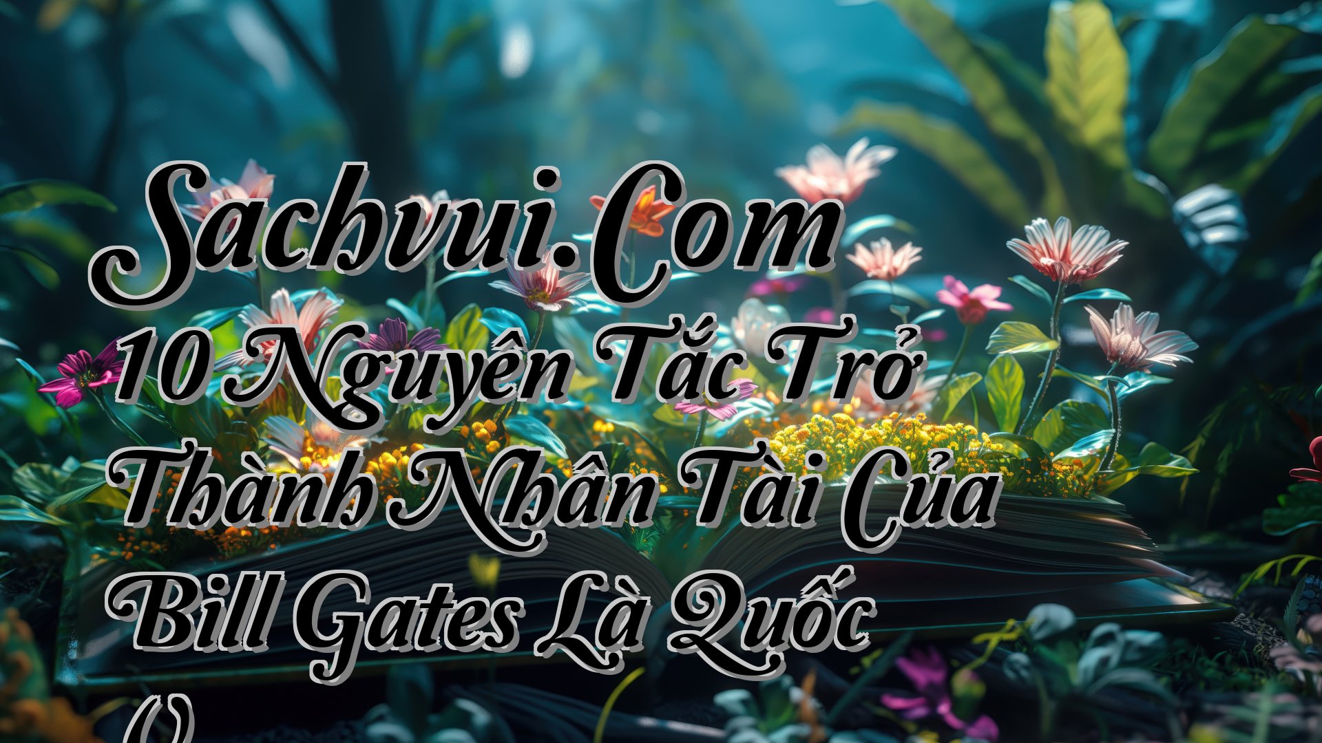 cover-Sachvui.Com 10 Nguyên Tắc Trở Thành Nhân Tài Của Bill Gates Là Quốc V