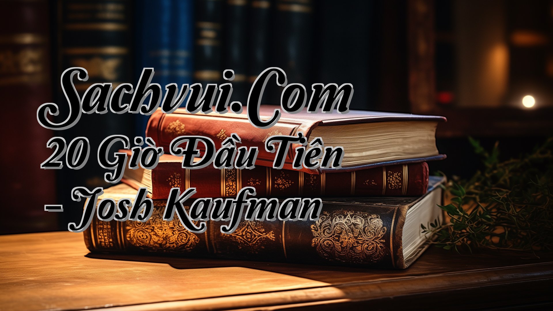 cover-Sachvui.Com 20 Giờ Đầu Tiên - Josh Kaufman