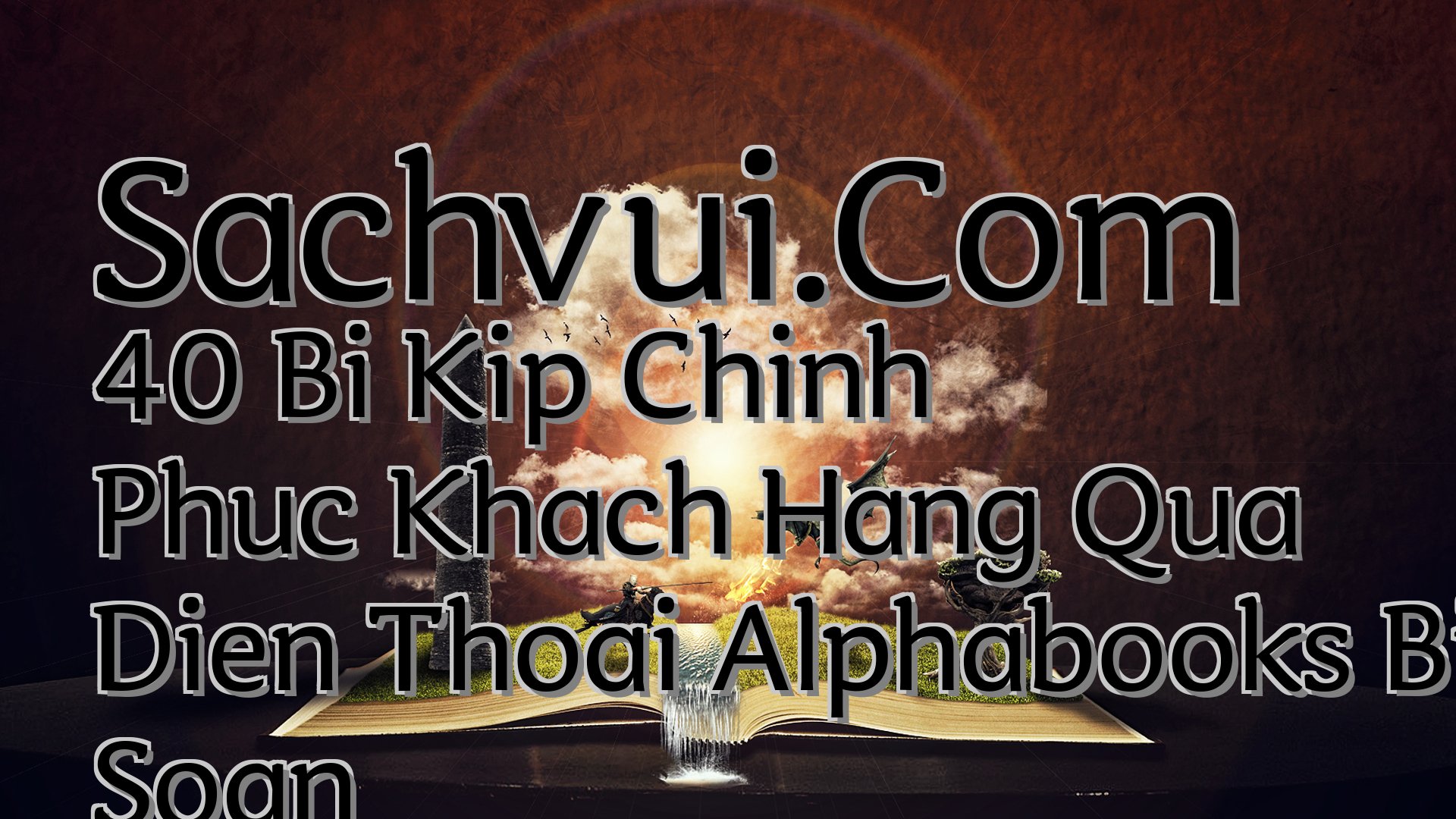 cover-Sachvui.Com 40 Bi Kip Chinh Phuc Khach Hang Qua Dien Thoai Alphabooks Bien Soan