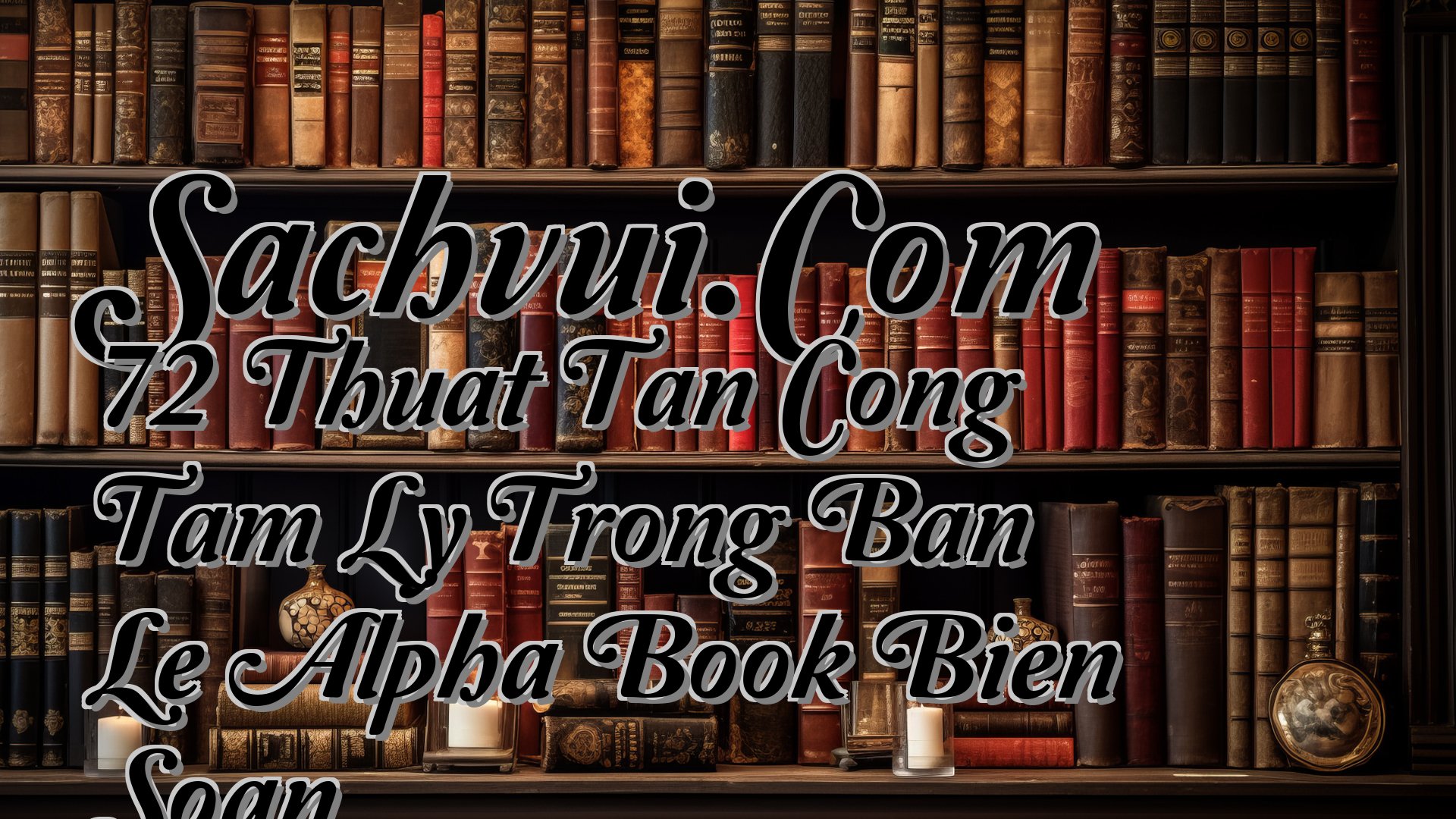 cover-Sachvui.Com 72 Thuat Tan Cong Tam Ly Trong Ban Le Alpha Book Bien Soan