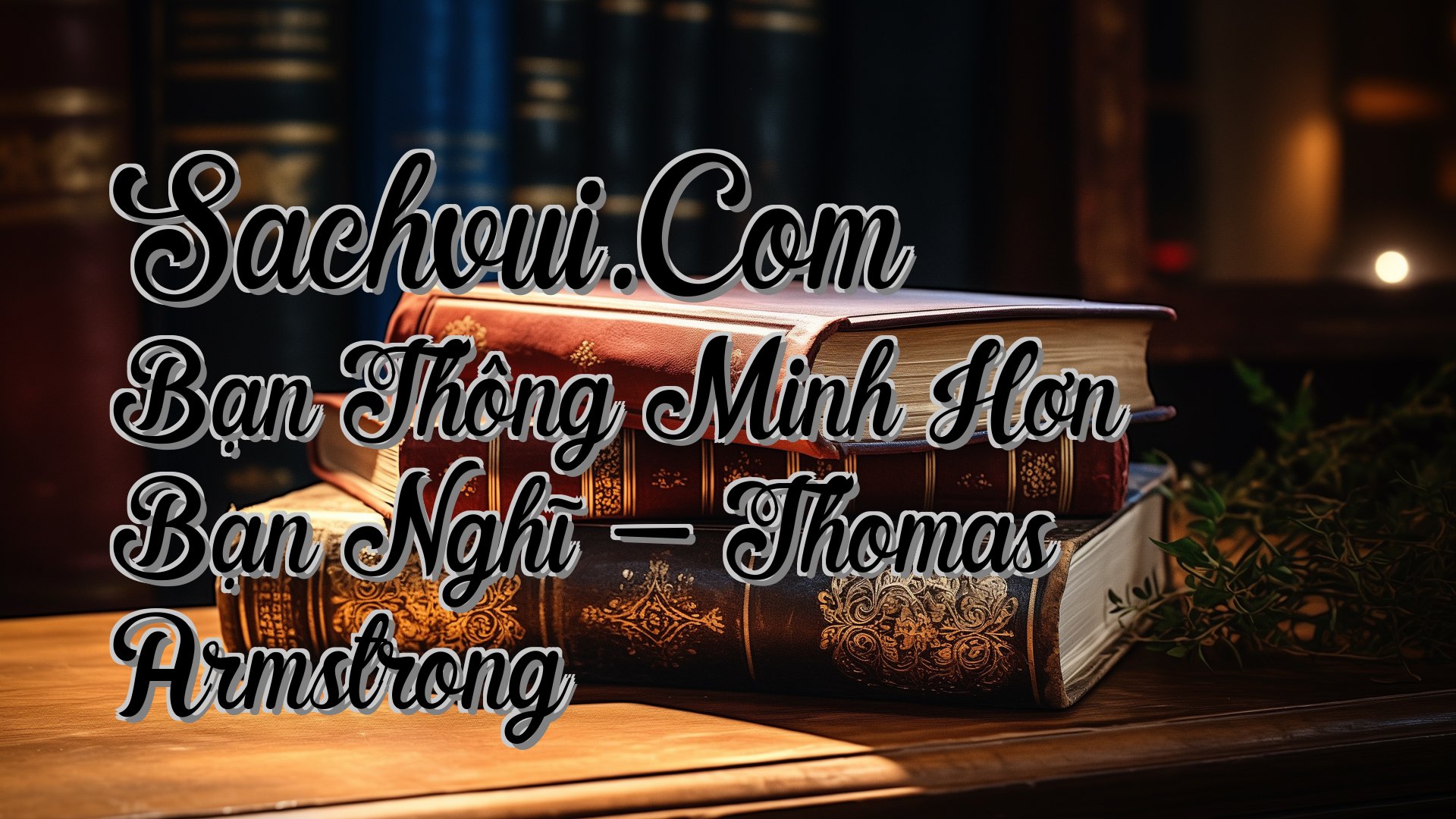 cover-Sachvui.Com Bạn Thông Minh Hơn Bạn Nghĩ - Thomas Armstrong