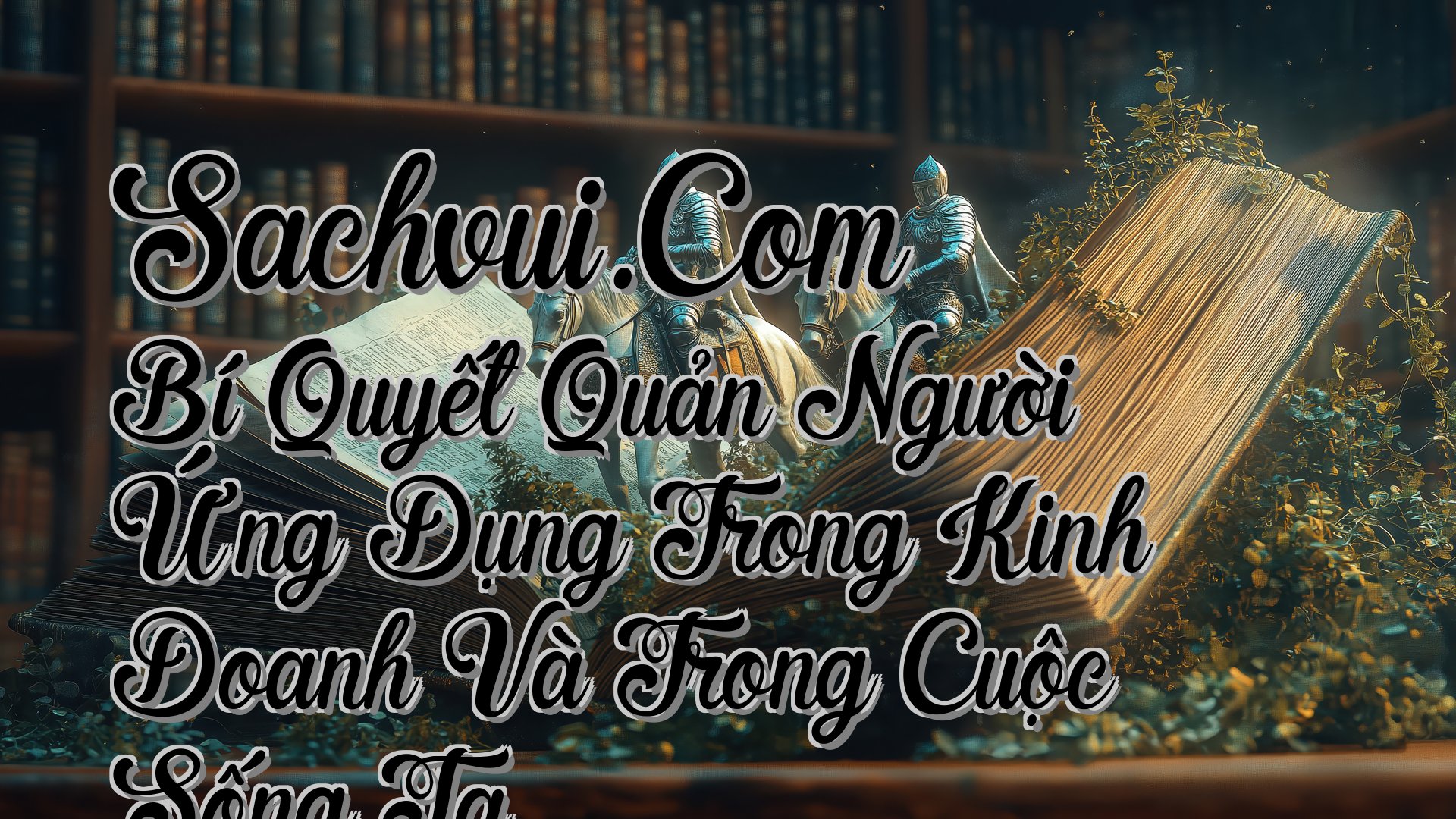 cover-Sachvui.Com Bí Quyết Quản Người Ứng Dụng Trong Kinh Doanh Và Trong Cuộc Sống Tạ