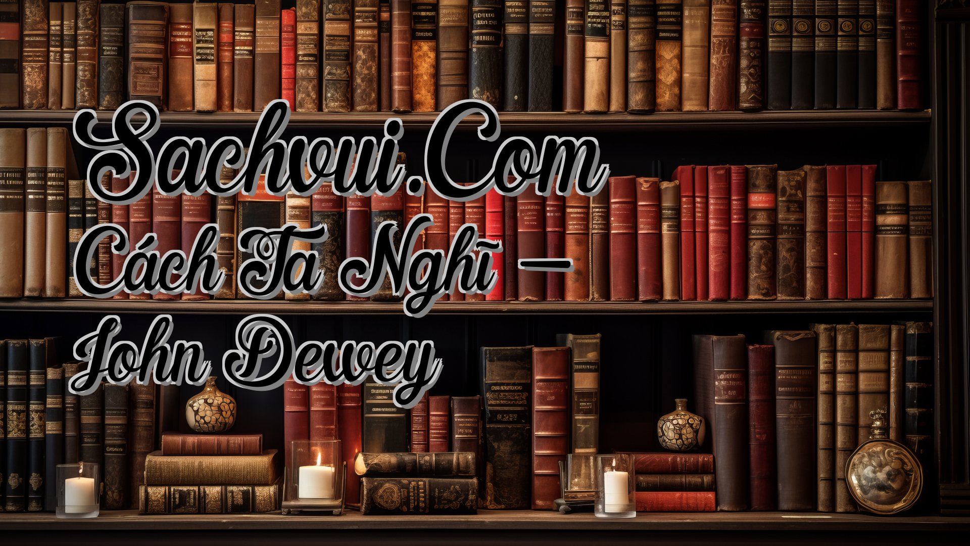 cover-Sachvui.Com Cách Ta Nghĩ - John Dewey