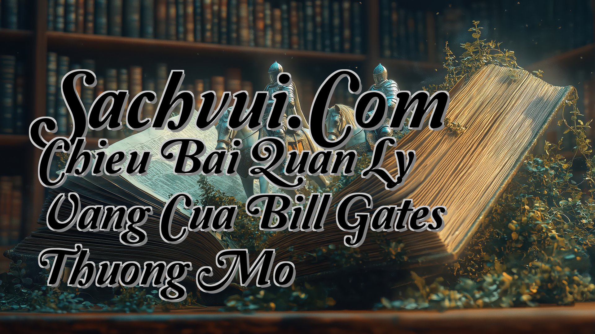 cover-Sachvui.Com Chieu Bai Quan Ly Vang Cua Bill Gates Thuong Mo