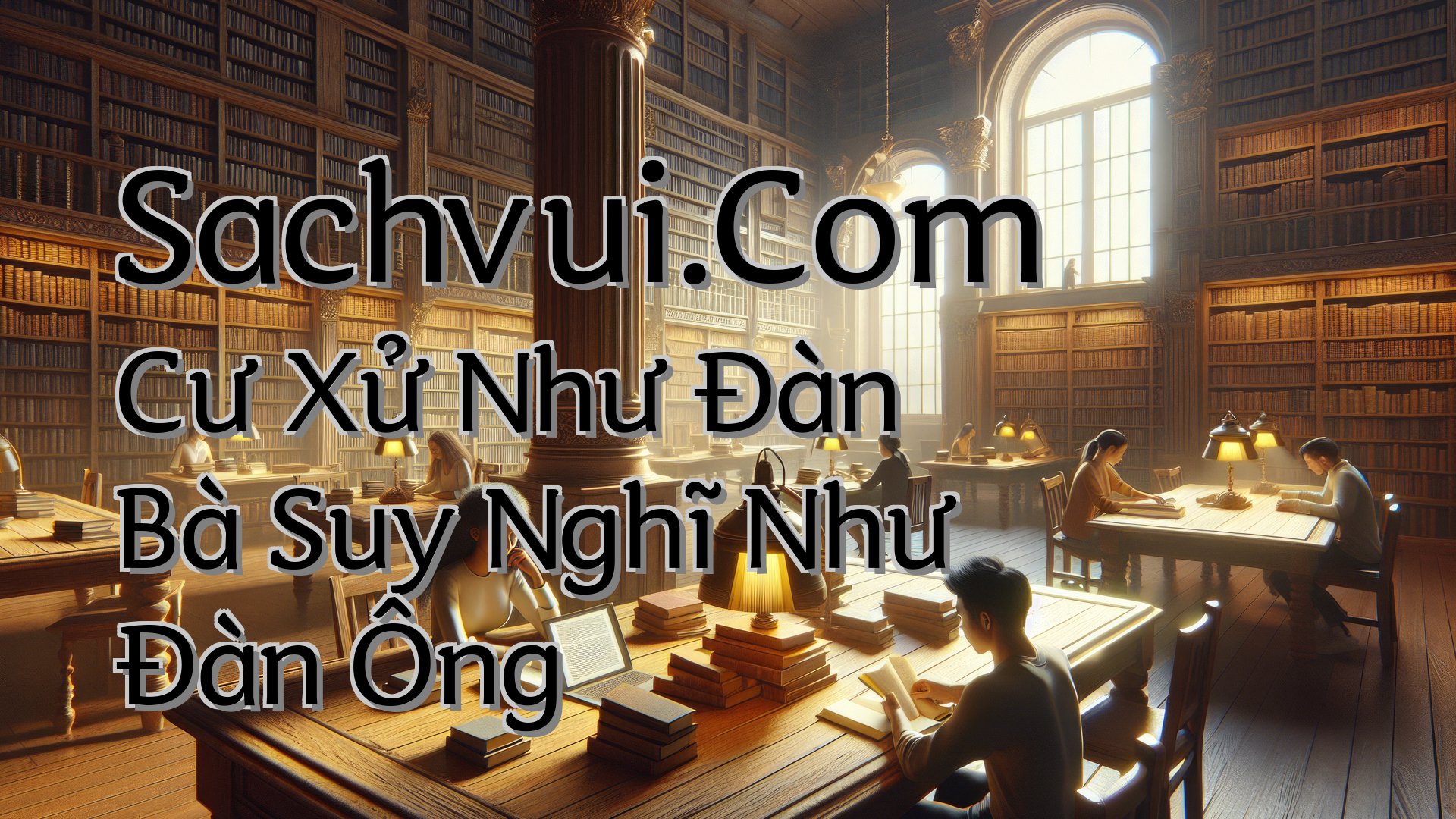 cover-Sachvui.Com Cư Xử Như Đàn Bà Suy Nghĩ Như Đàn Ông