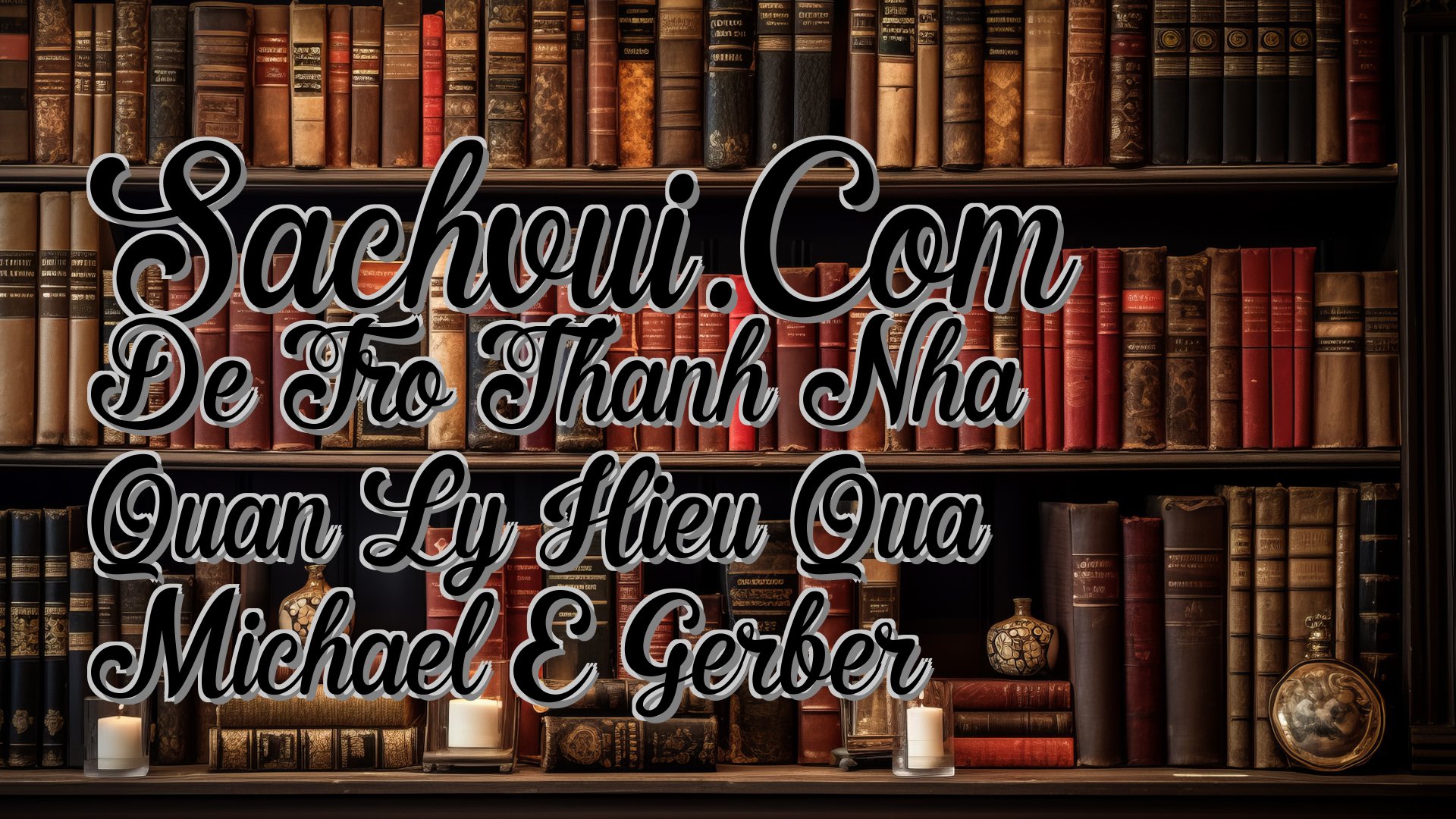 cover-Sachvui.Com De Tro Thanh Nha Quan Ly Hieu Qua Michael E Gerber