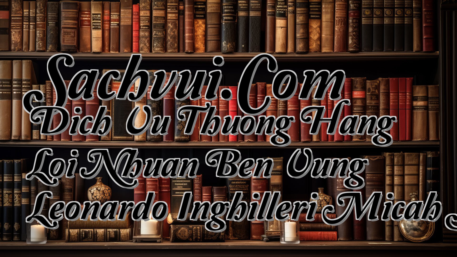 cover-Sachvui.Com Dich Vu Thuong Hang Loi Nhuan Ben Vung Leonardo Inghilleri Micah Solomon