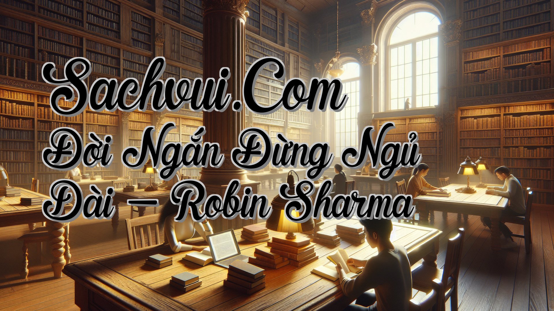 cover-Sachvui.Com Đời Ngắn Đừng Ngủ Dài - Robin Sharma