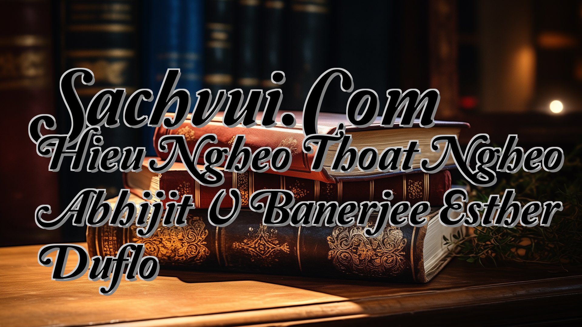 cover-Sachvui.Com Hieu Ngheo Thoat Ngheo Abhijit V Banerjee Esther Duflo