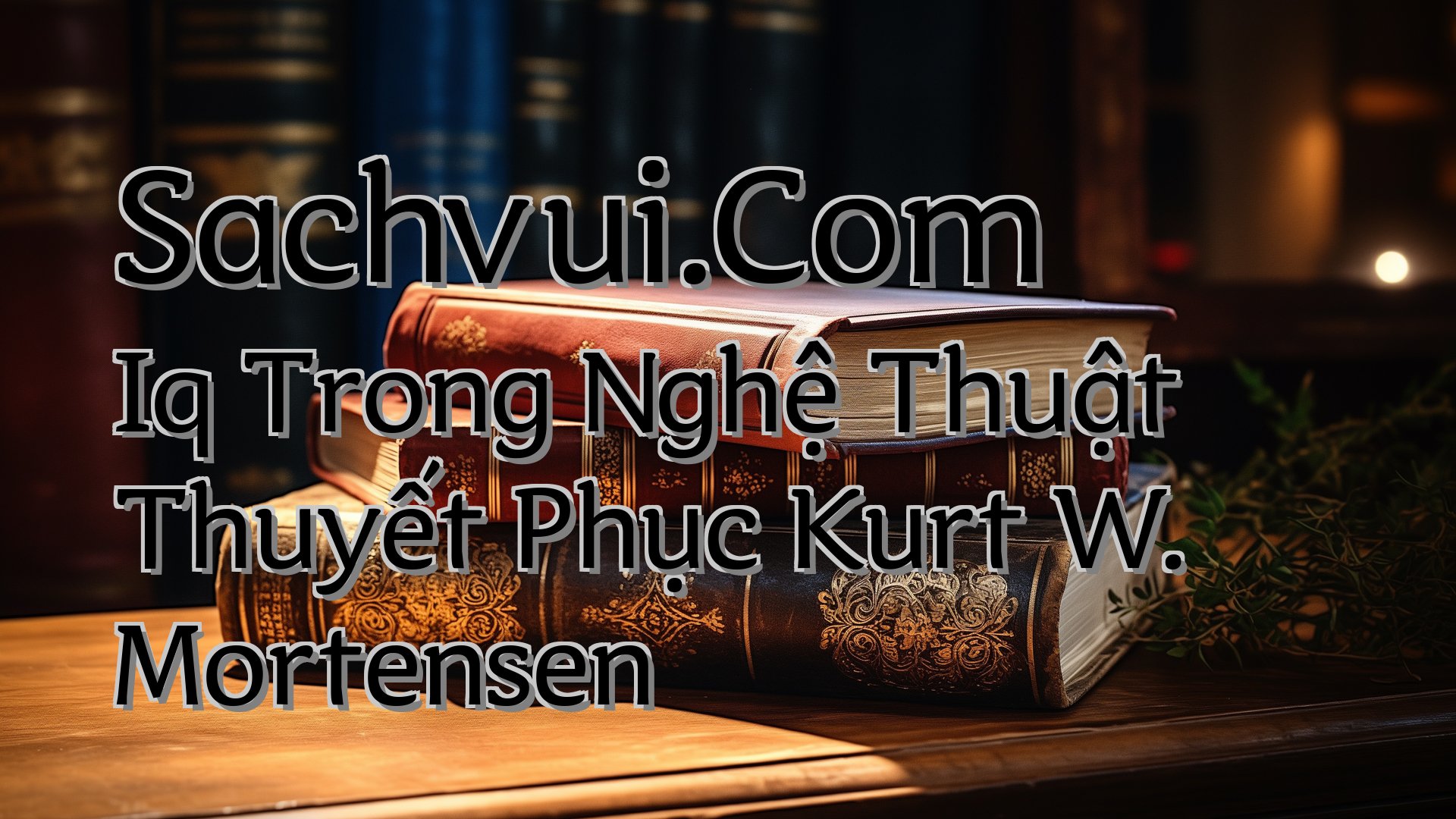 cover-Sachvui.Com Iq Trong Nghệ Thuật Thuyết Phục Kurt W. Mortensen