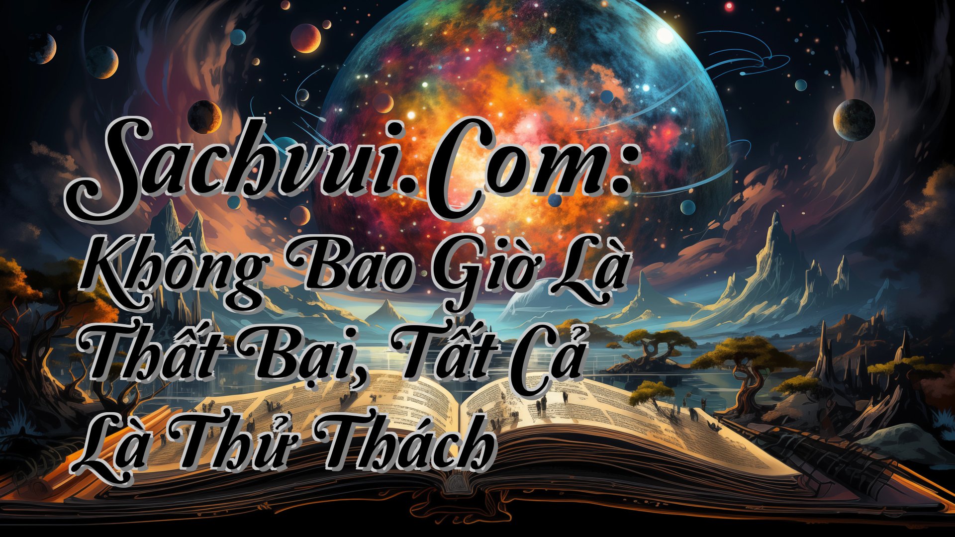 cover-Sachvui.Com: Không Bao Giờ Là Thất Bại, Tất Cả Là Thử Thách