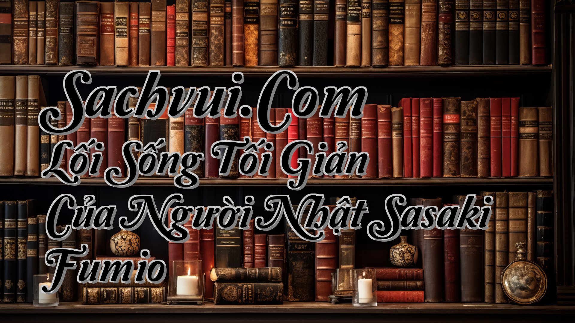 cover-Sachvui.Com Lối Sống Tối Giản Của Người Nhật Sasaki Fumio