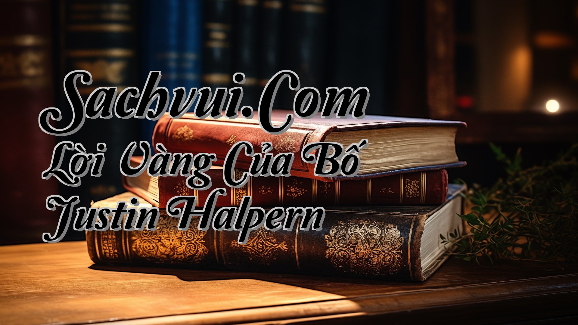 cover-Sachvui.Com Lời Vàng Của Bố Justin Halpern